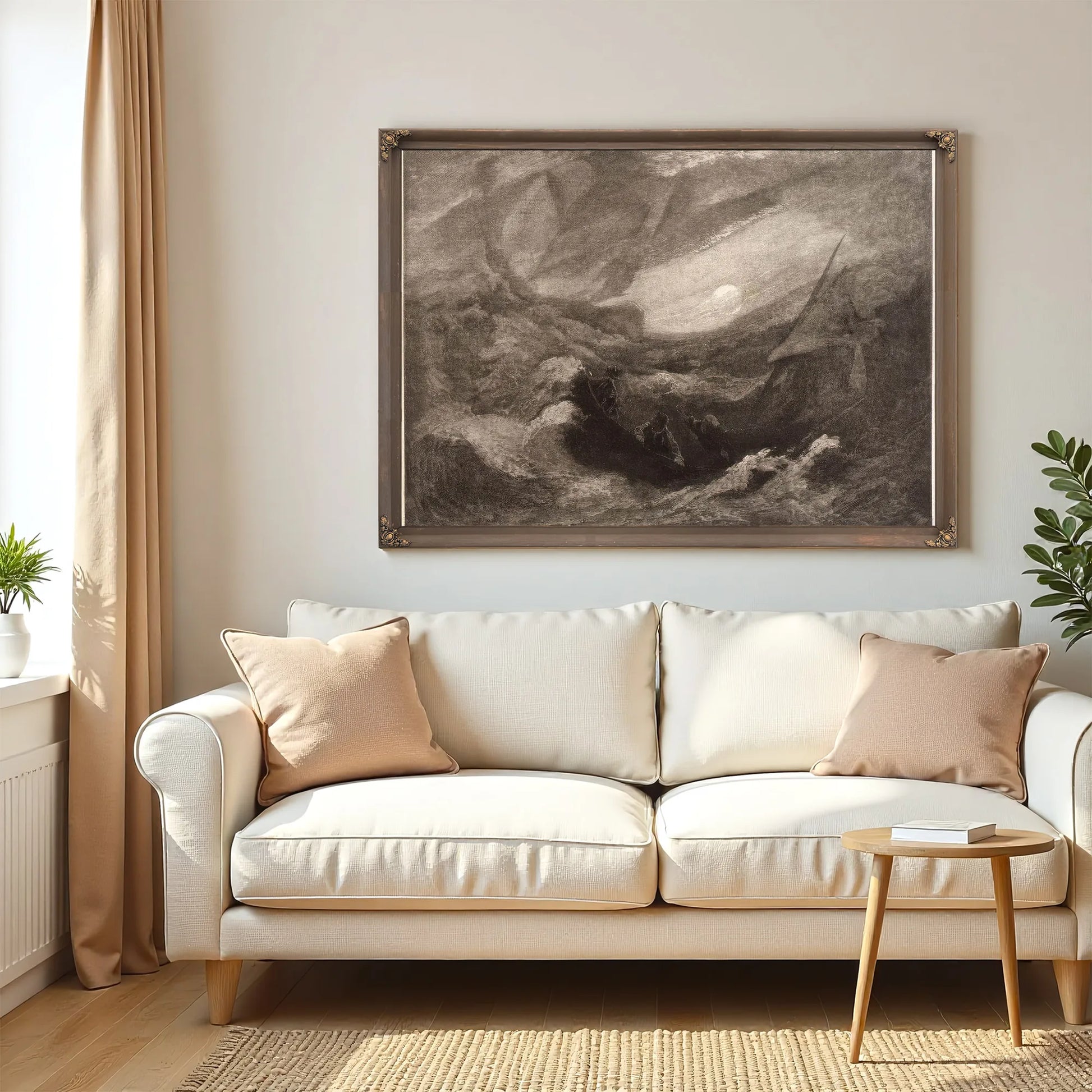 The Flying Dutchman By Albert Pinkhamryder Fine Art Print