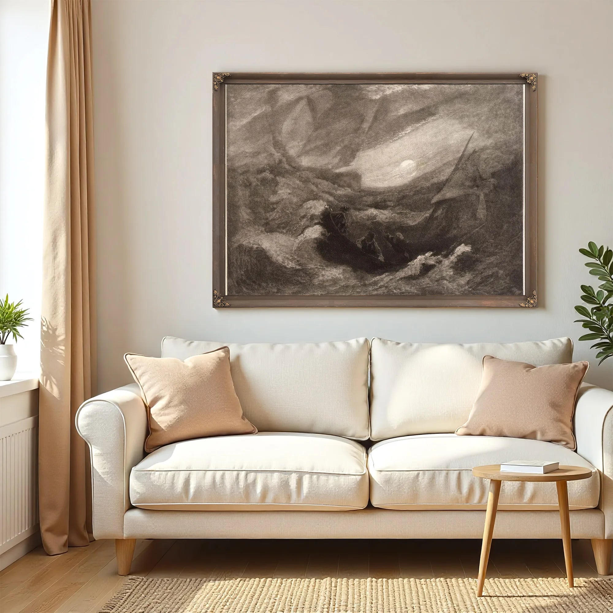 The Flying Dutchman By Albert Pinkhamryder Fine Art Print