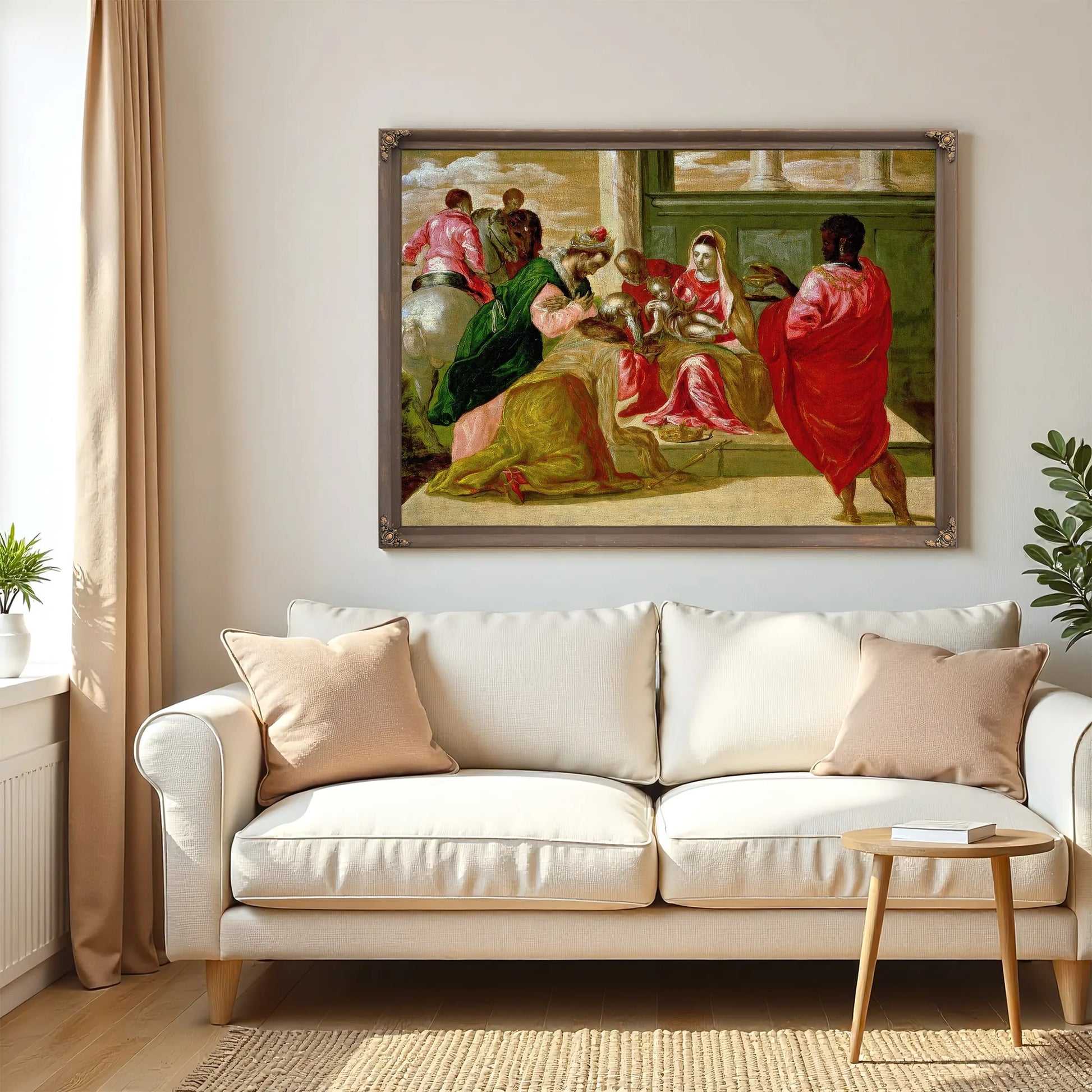 The Adoration Of The Magi By El Greco Fine Art Print