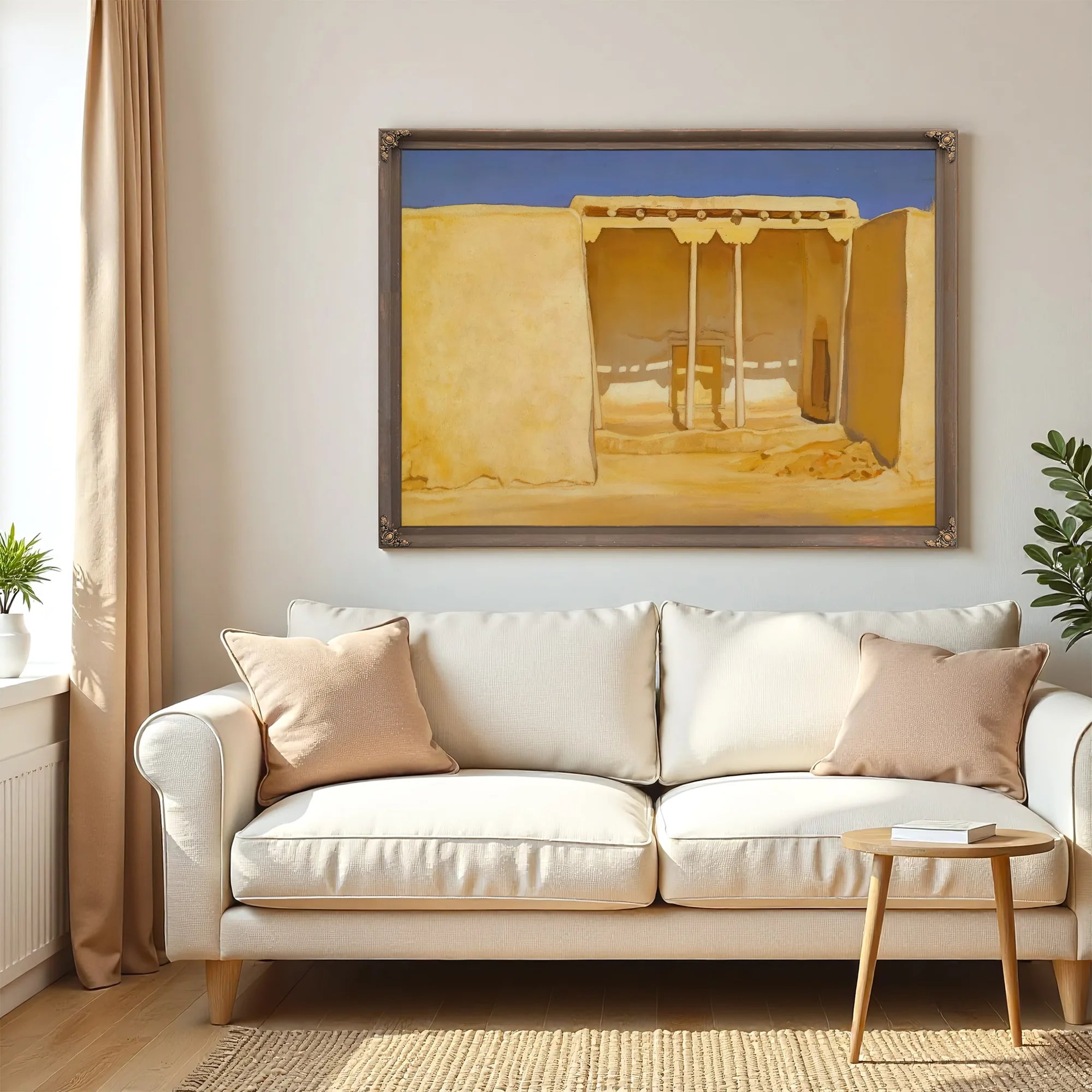Como Se Pasa La Vida By Maynard Dixon Fine Art Print