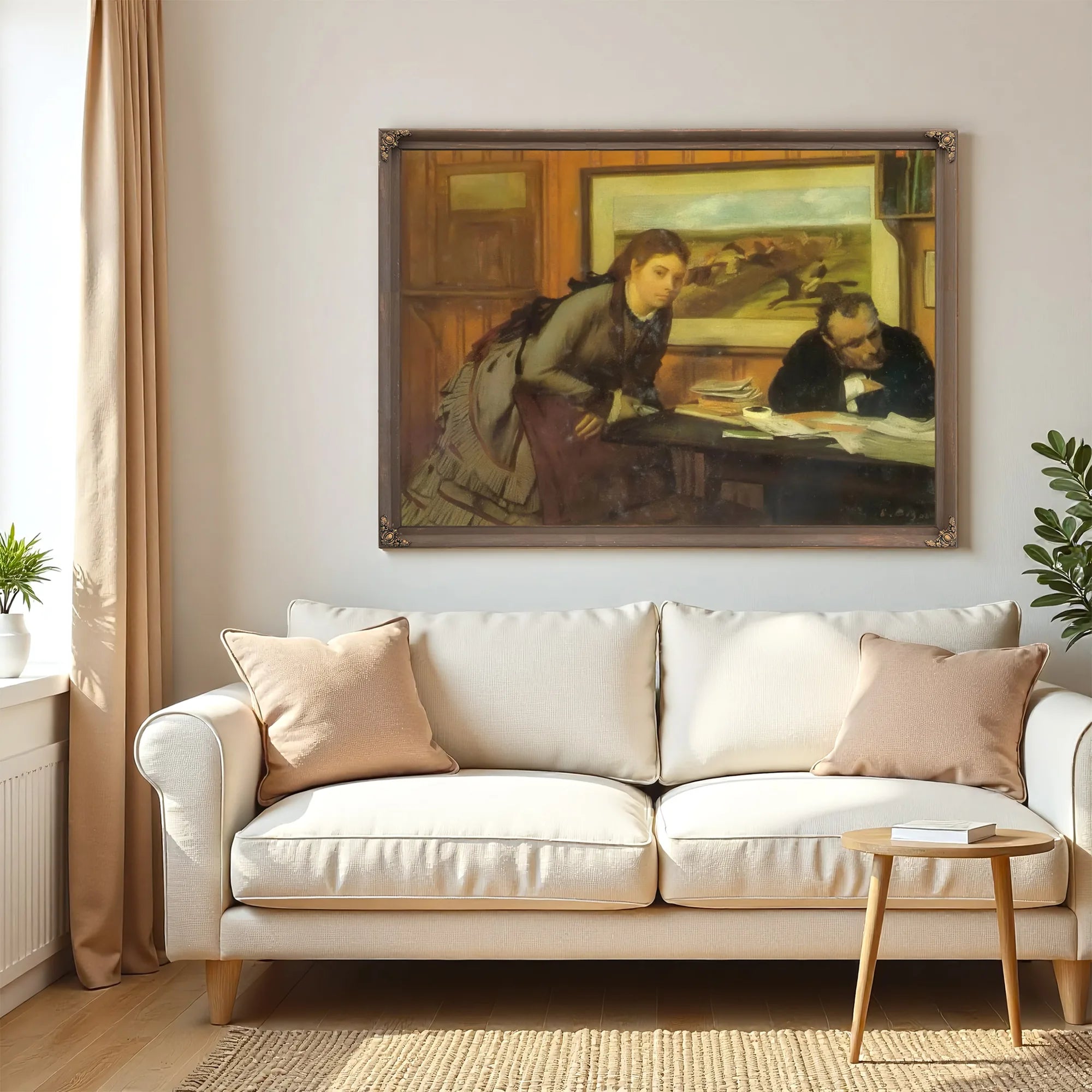Bad Mood By Edgar Degas Fine Art Print