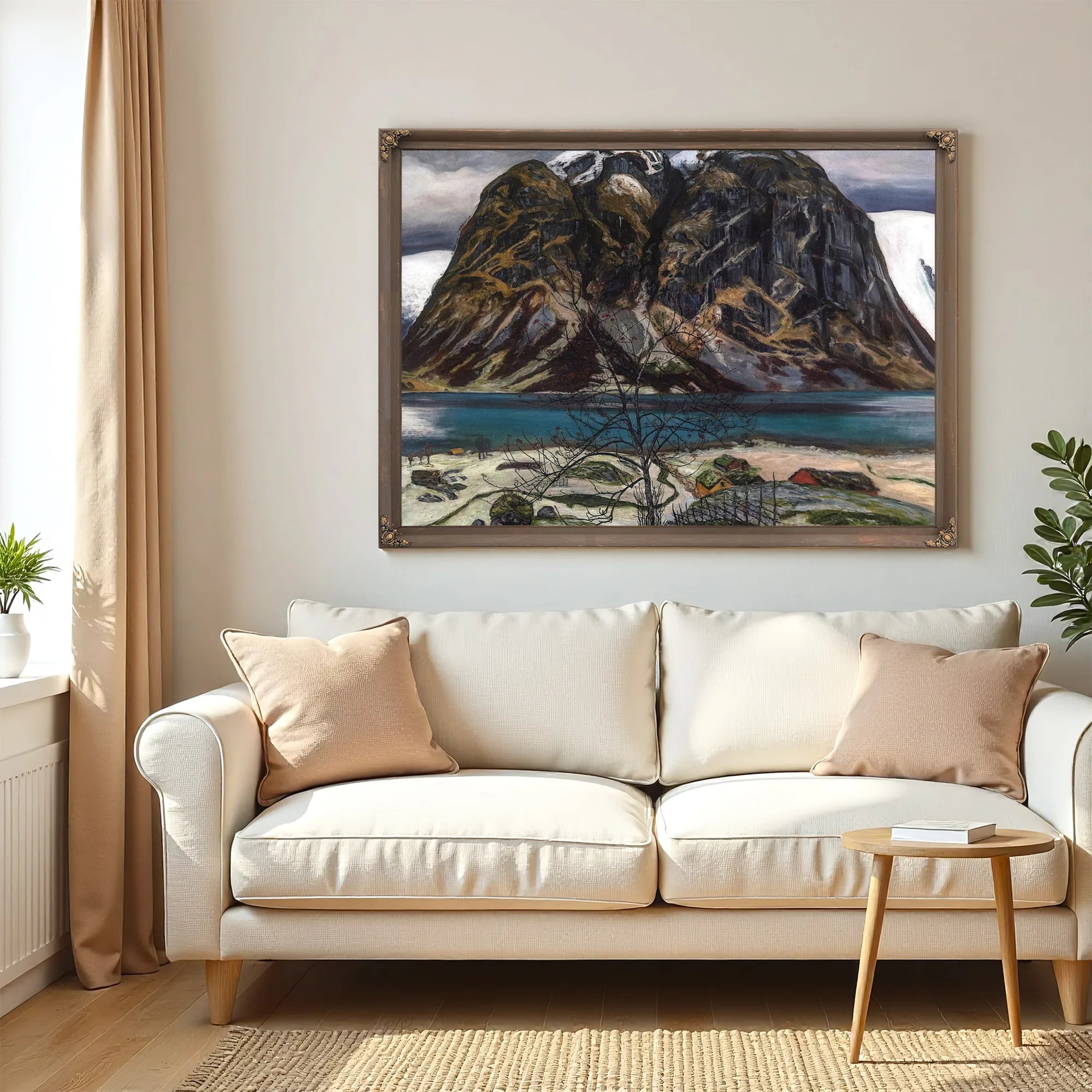 Barren Mountain (Kollen) By Nicolai Astrup Fine Art Print