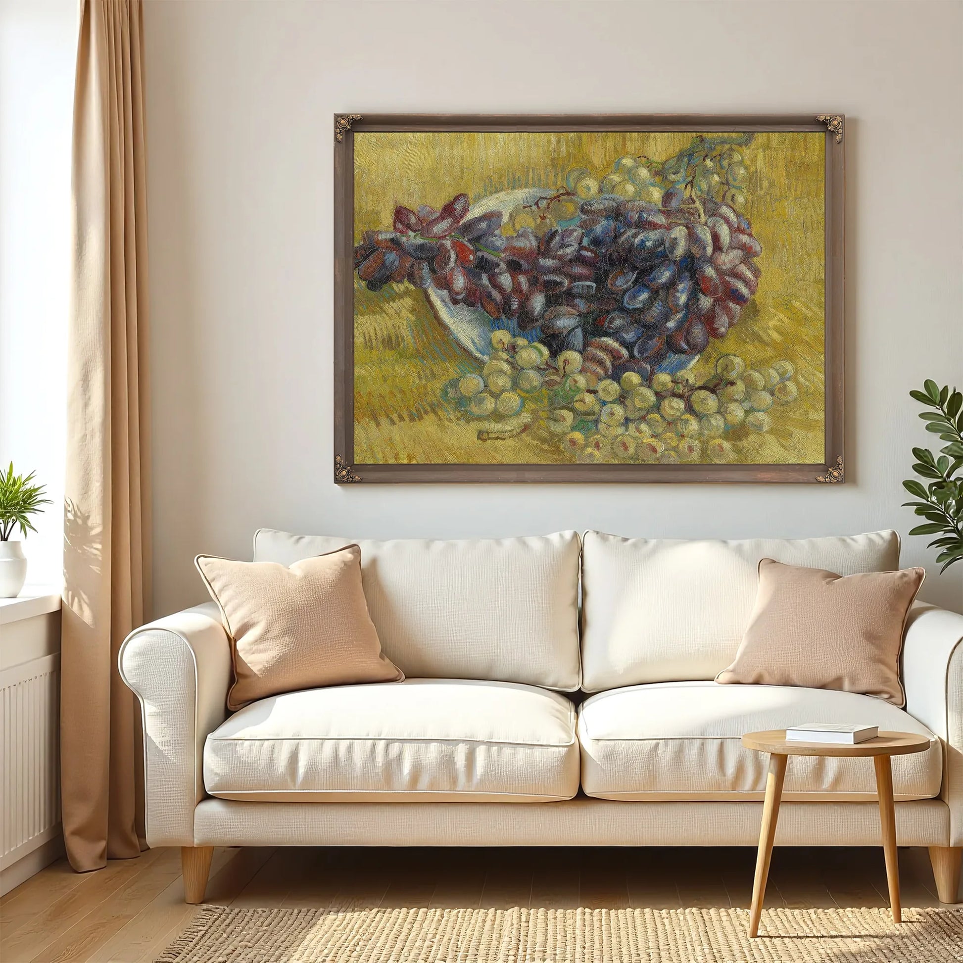 Grapes By Vincent Van Gogh Fine Art Print