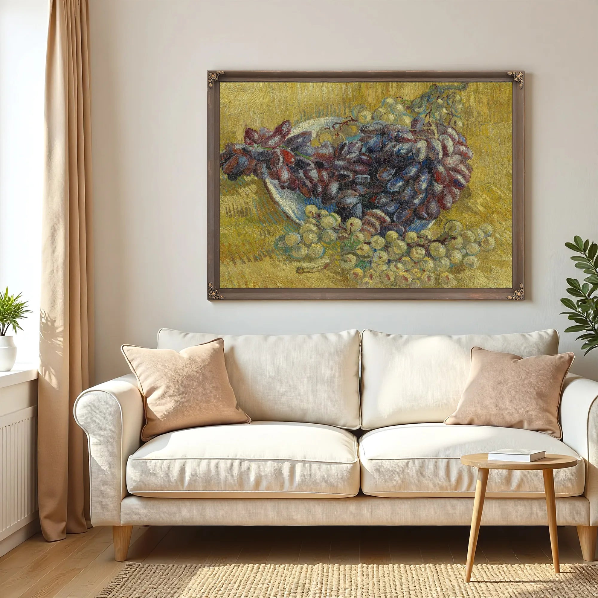 Grapes By Vincent Van Gogh Fine Art Print