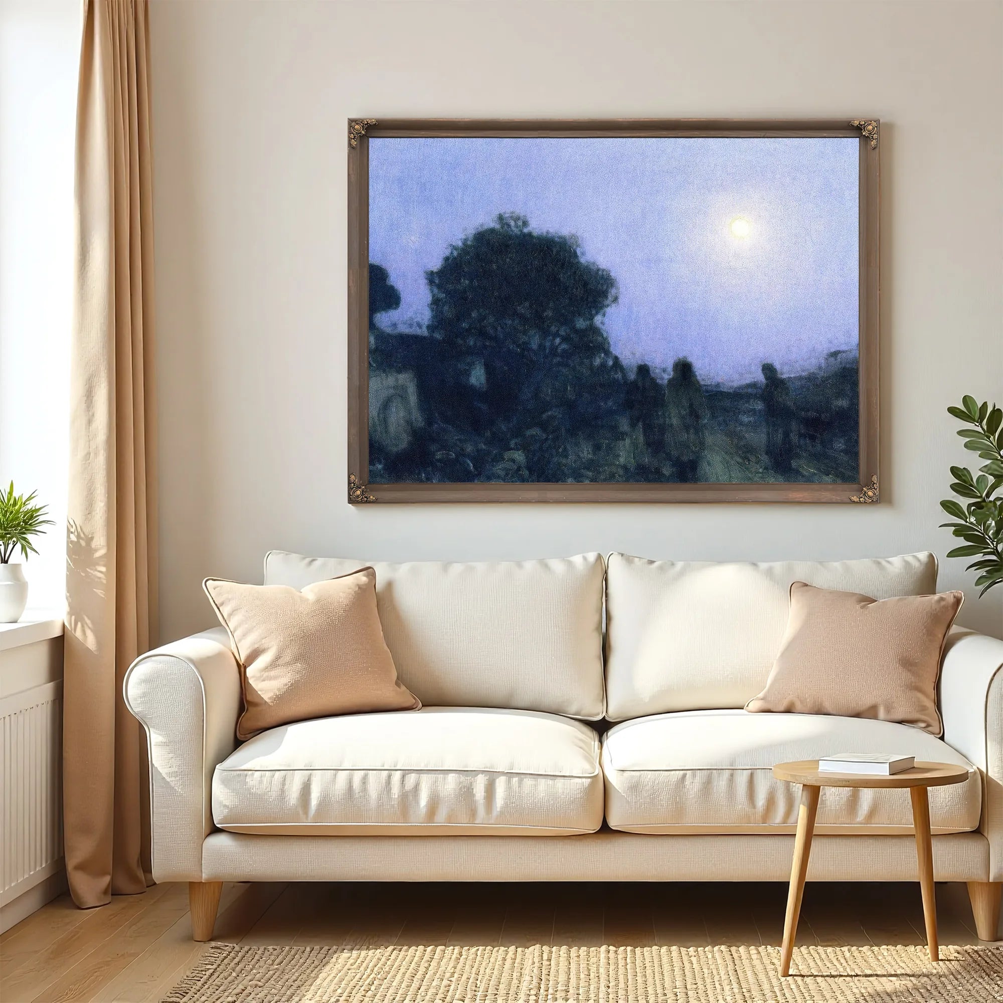 Christ And His Desciples On The Road To Bethany By Henry Ossawa Tanner Fine Art Print