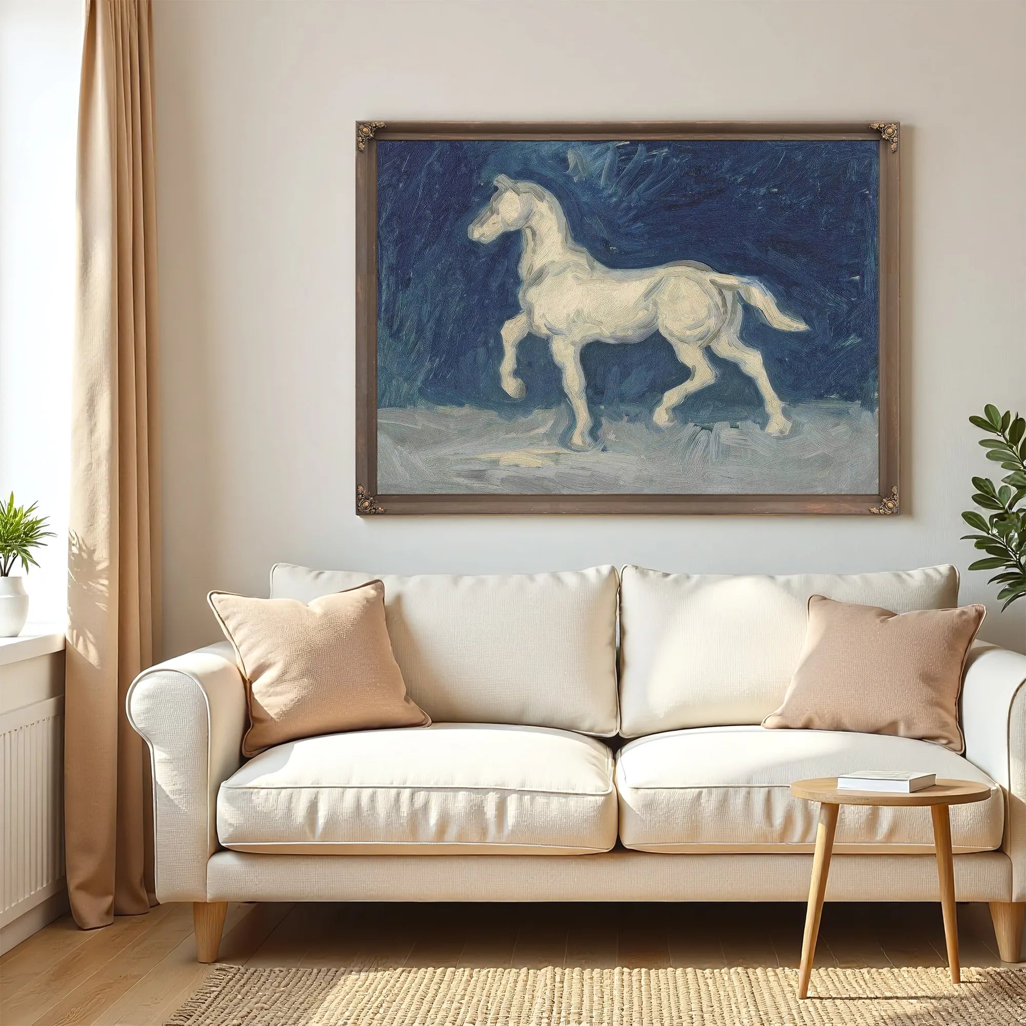 Horse By Vincent Van Gogh Fine Art Print