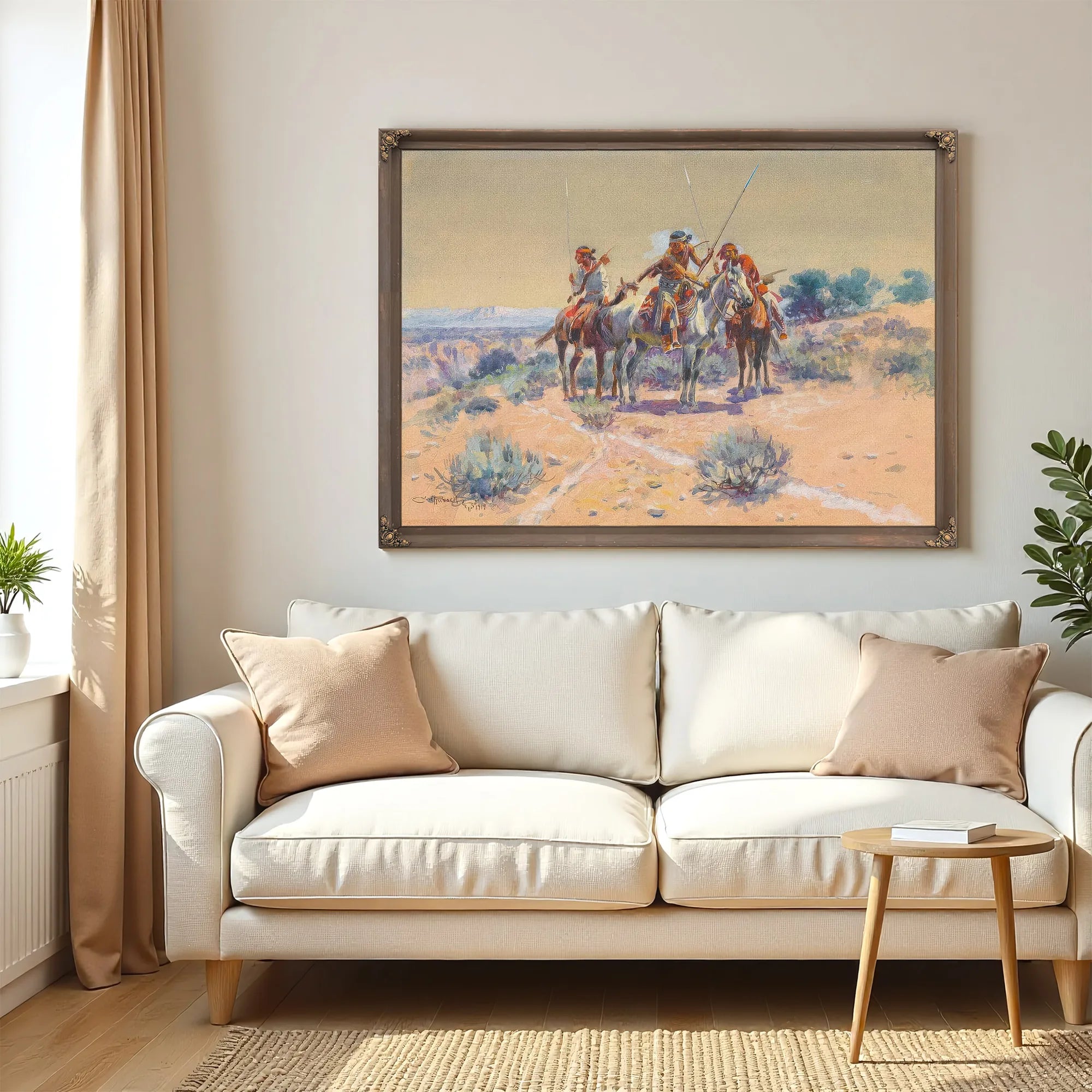 Scouting Party By Charles Marion Russell Fine Art Print