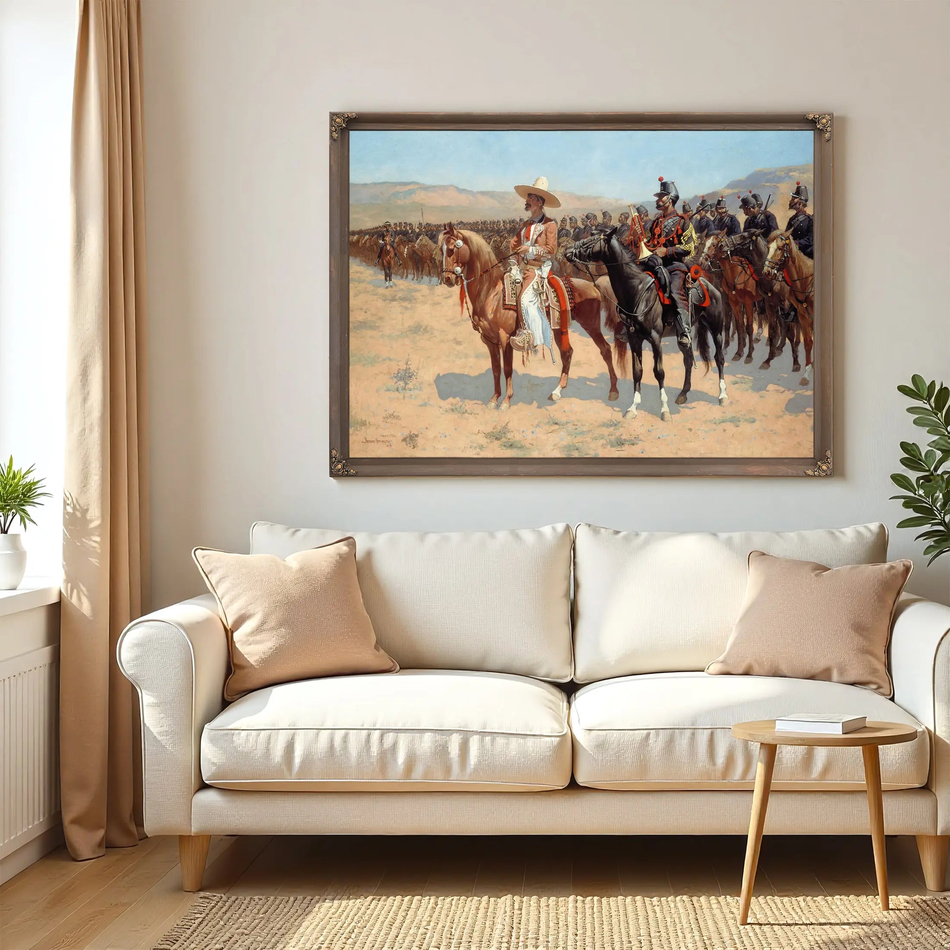 The Mexican Major by Frederic Remington