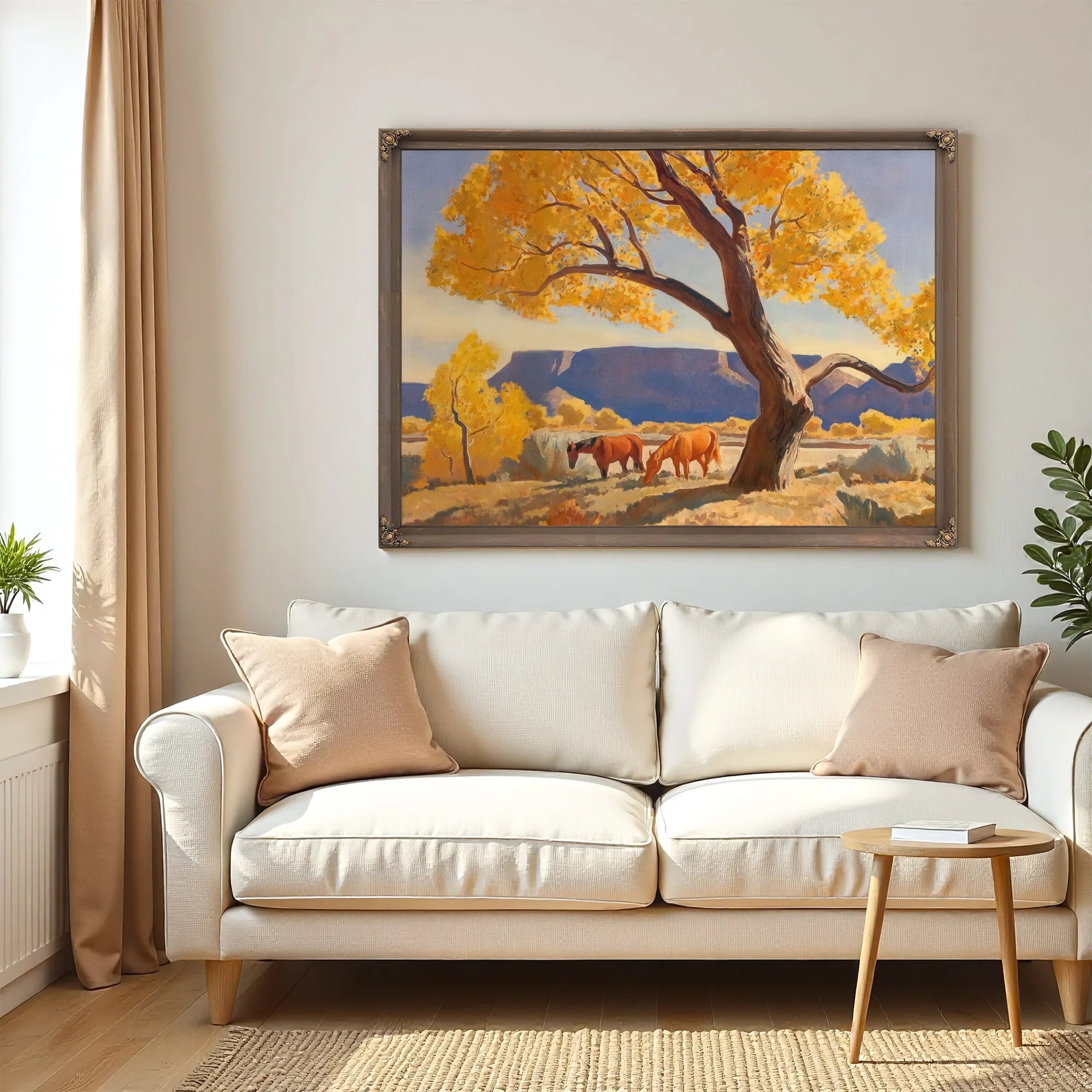 Peace In October By Maynard Dixon Fine Art Print