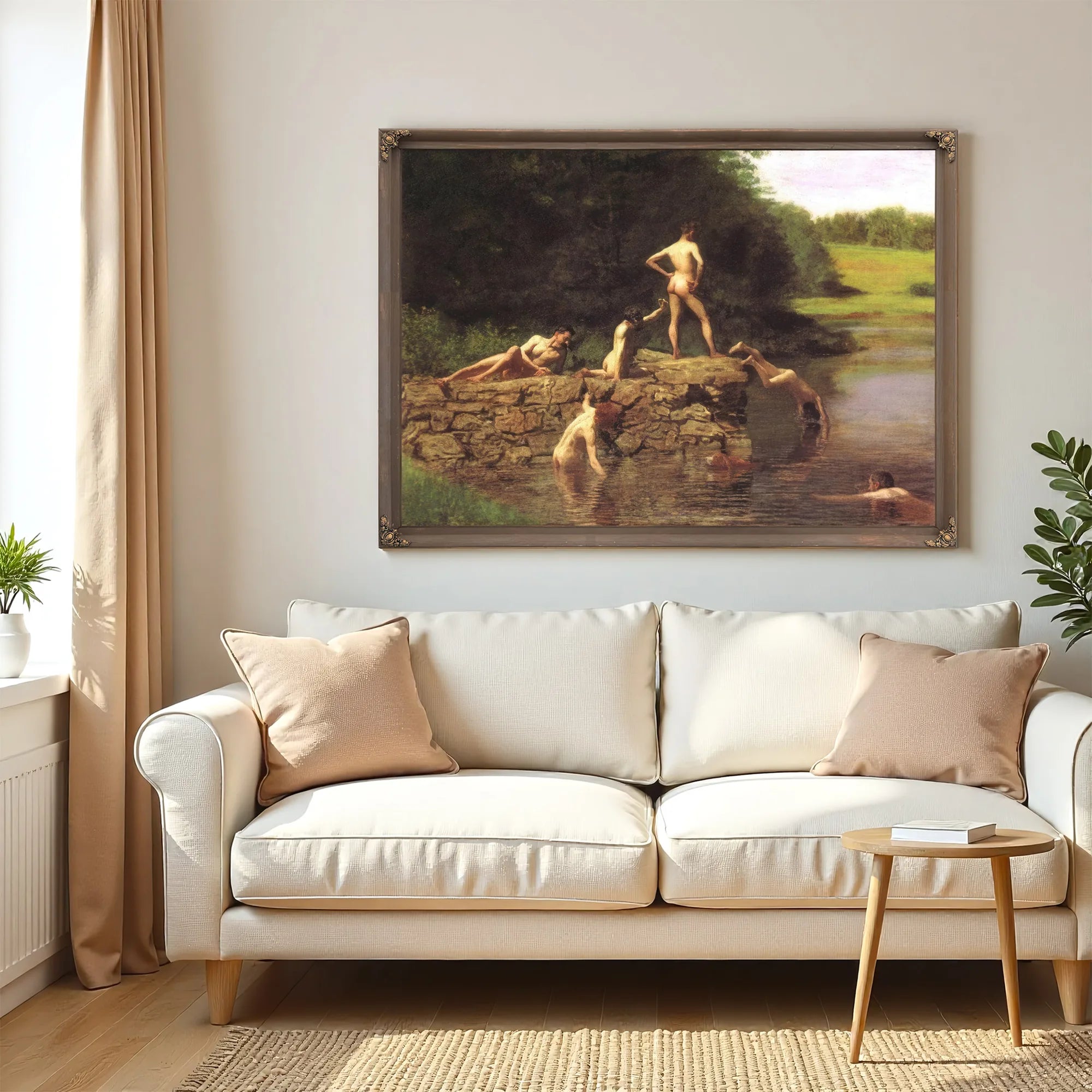 The Swimming Hole 1885 By Thomas Eakins Fine Art Print