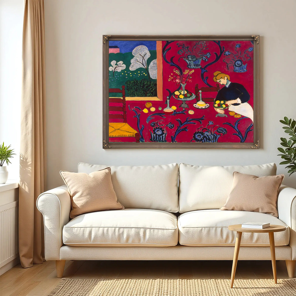 Large Red Interior by Henri Matisse