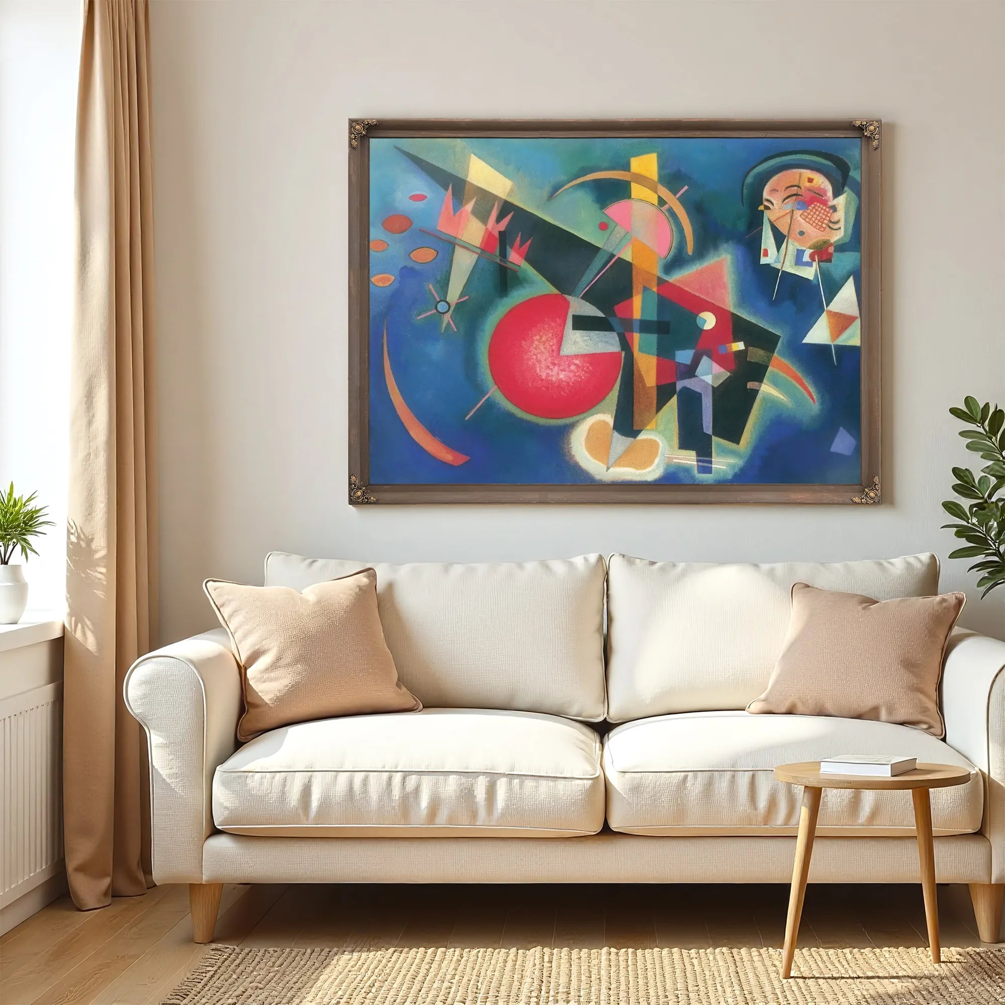 In Blue 1925 By Wassily Kandinsky Fine Art Print