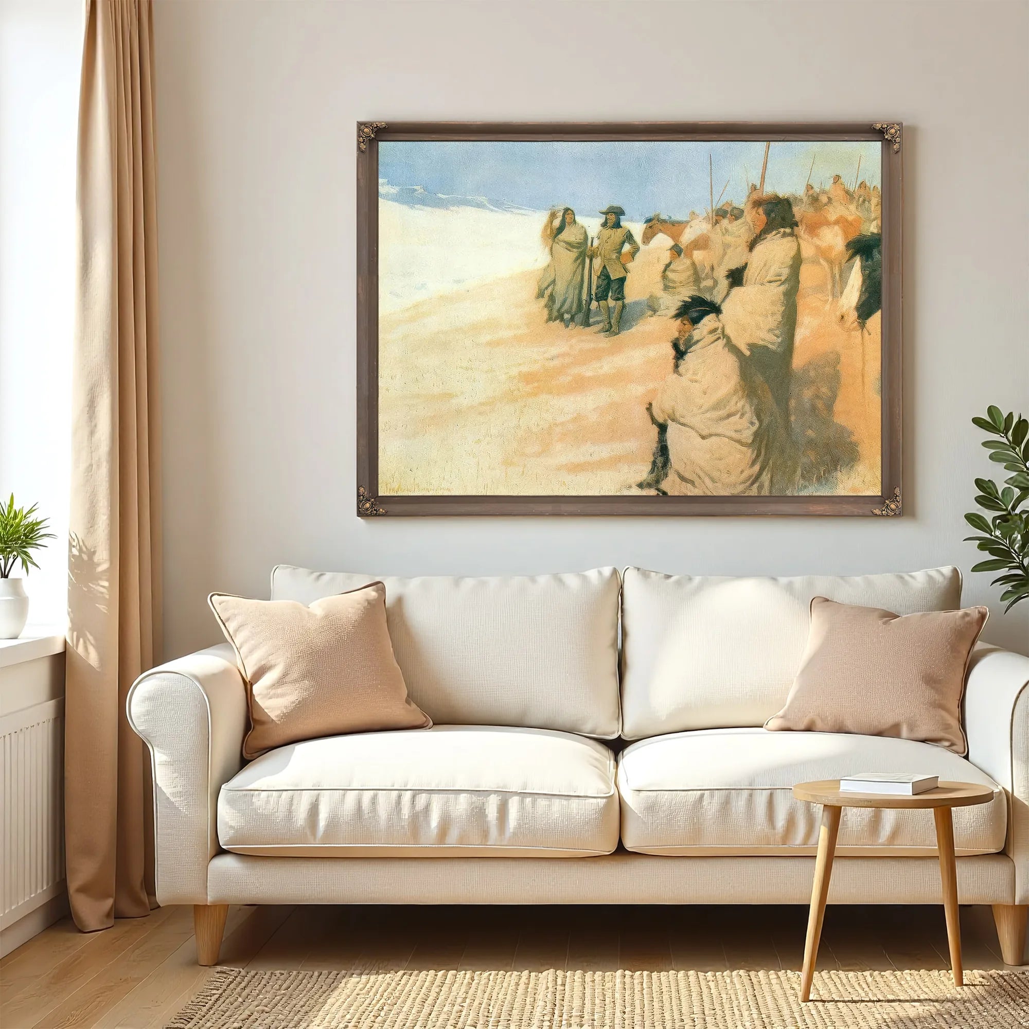 La Verendrye By Frederic Remington Fine Art Print