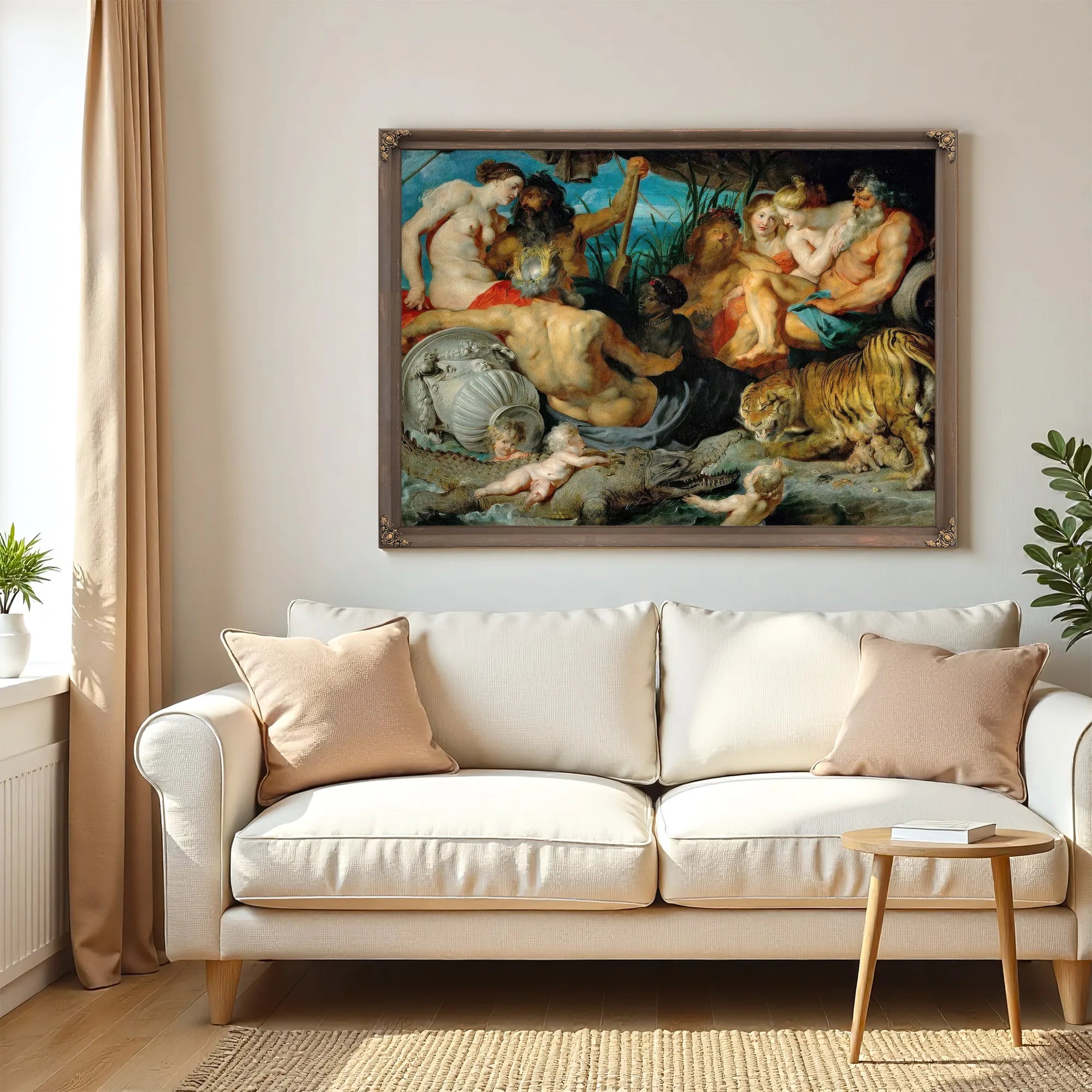 Peter Paul Rubens The Four Continents 1615 By Peter Paul Rubens Fine Art Print