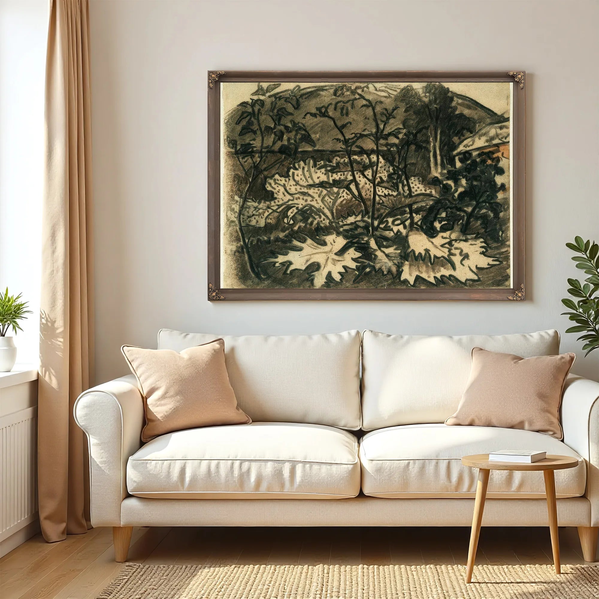 Rhubarb Hogweed By Nicolai Astrup Fine Art Print