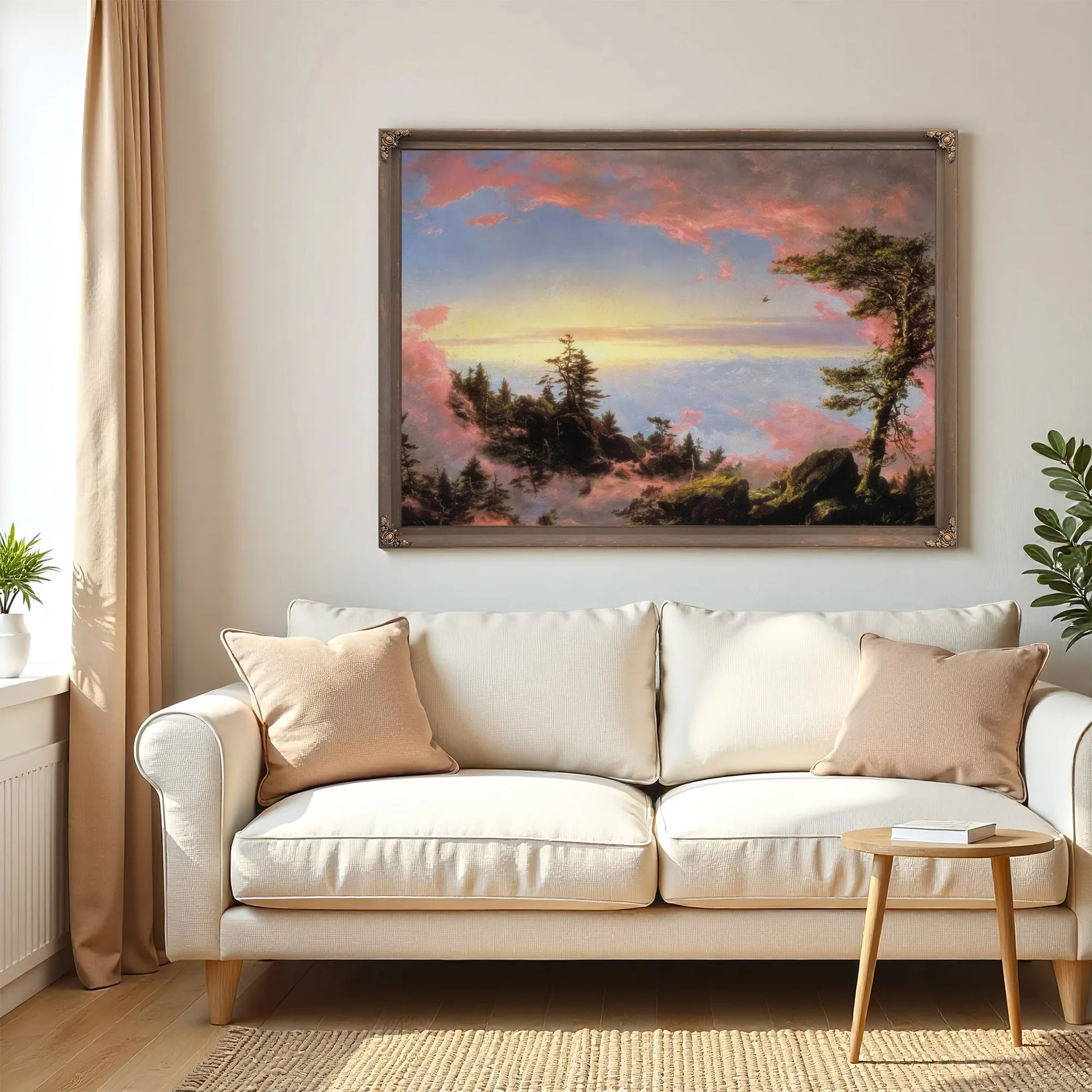 Above The Clouds At Sunrise By Frederic Edwin Church Fine Art Print