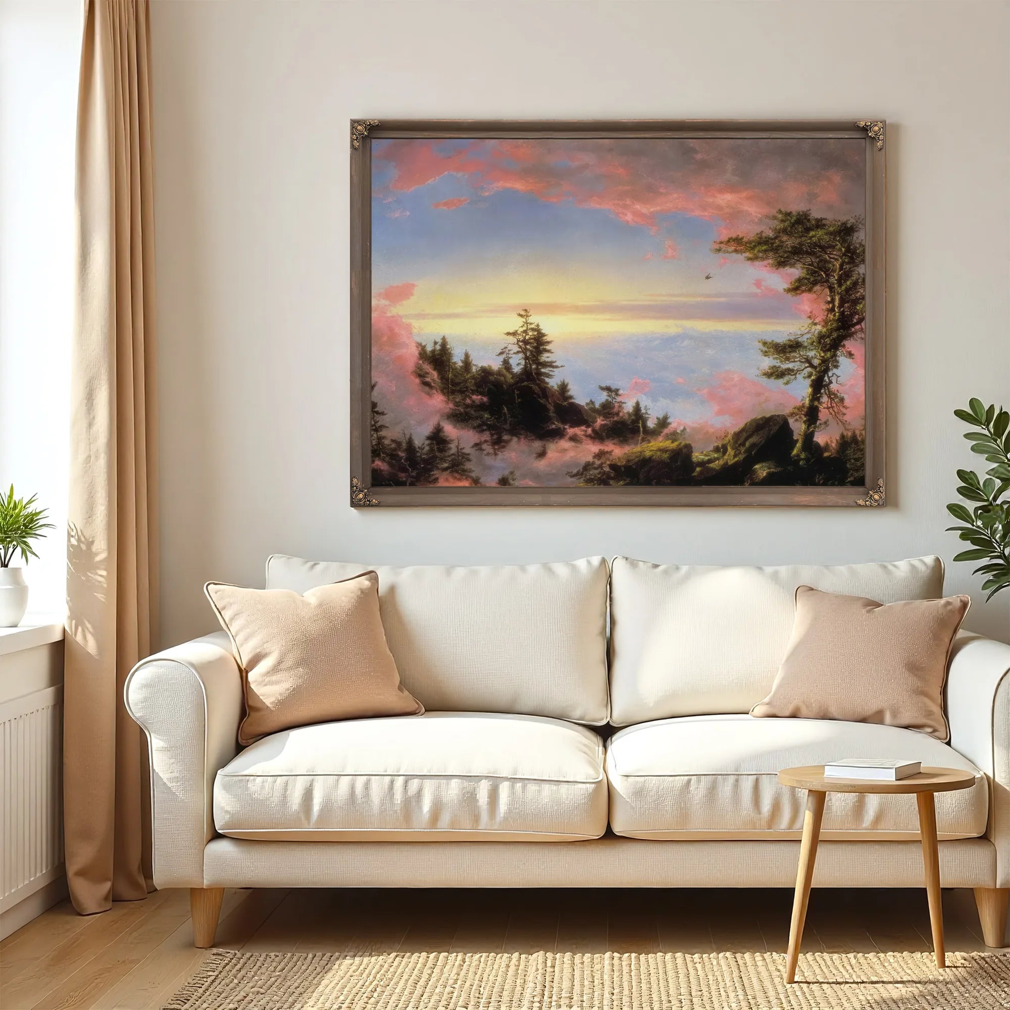 Above The Clouds At Sunrise By Frederic Edwin Church Fine Art Print