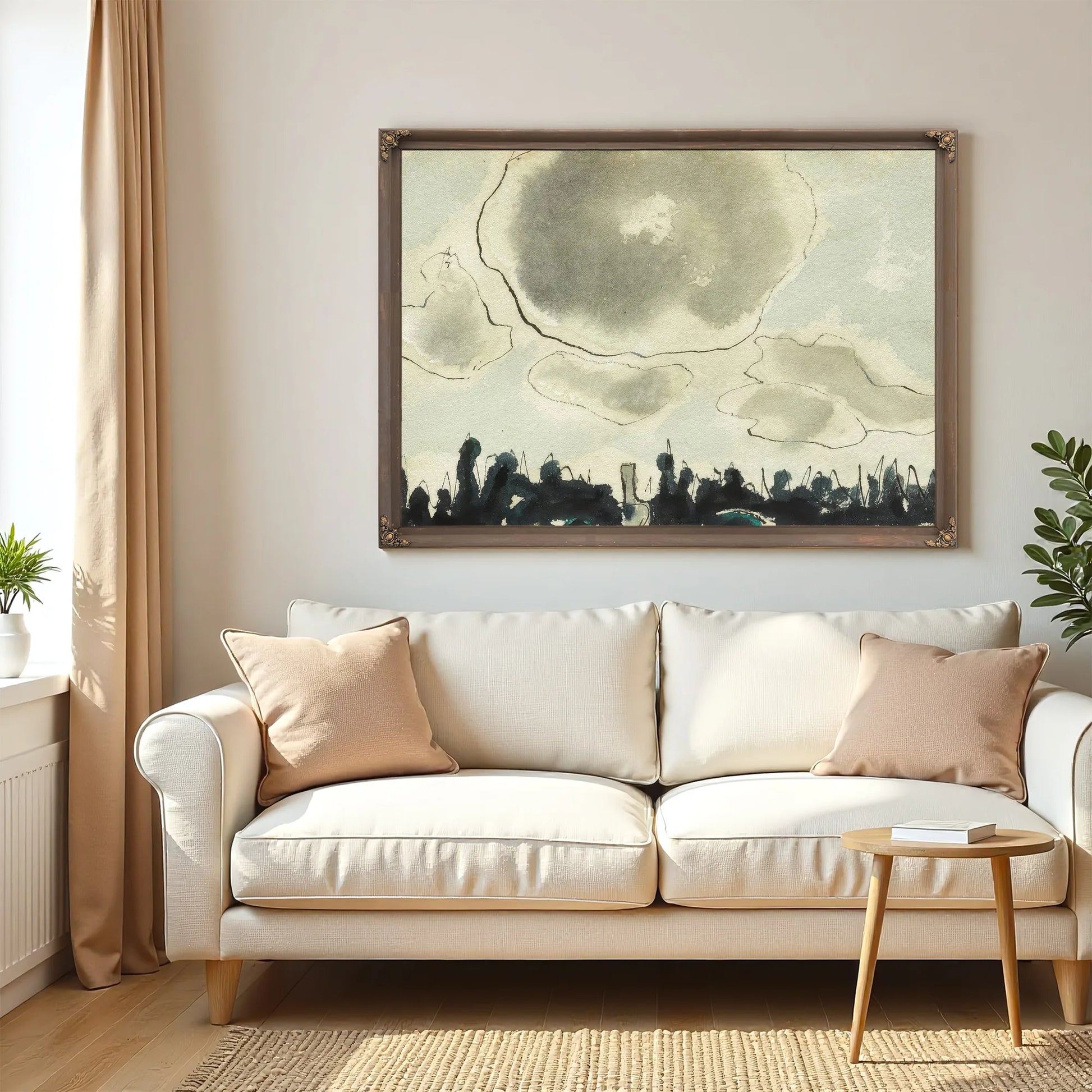 West From Bank By Arthur Dove Fine Art Print