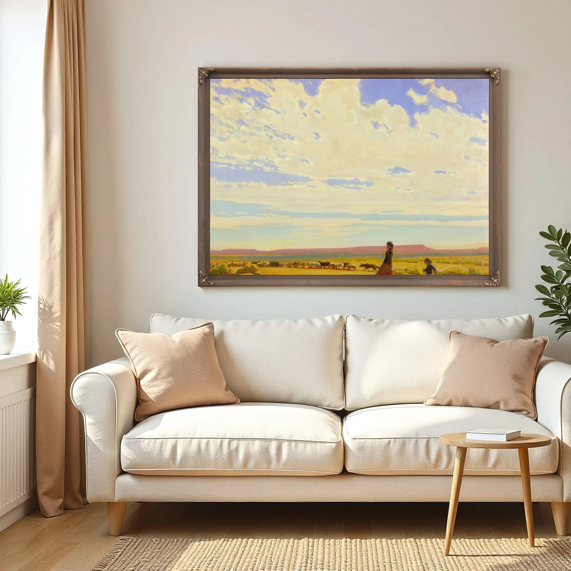 The Edge Of Autumn By Maynard Dixon Fine Art Print
