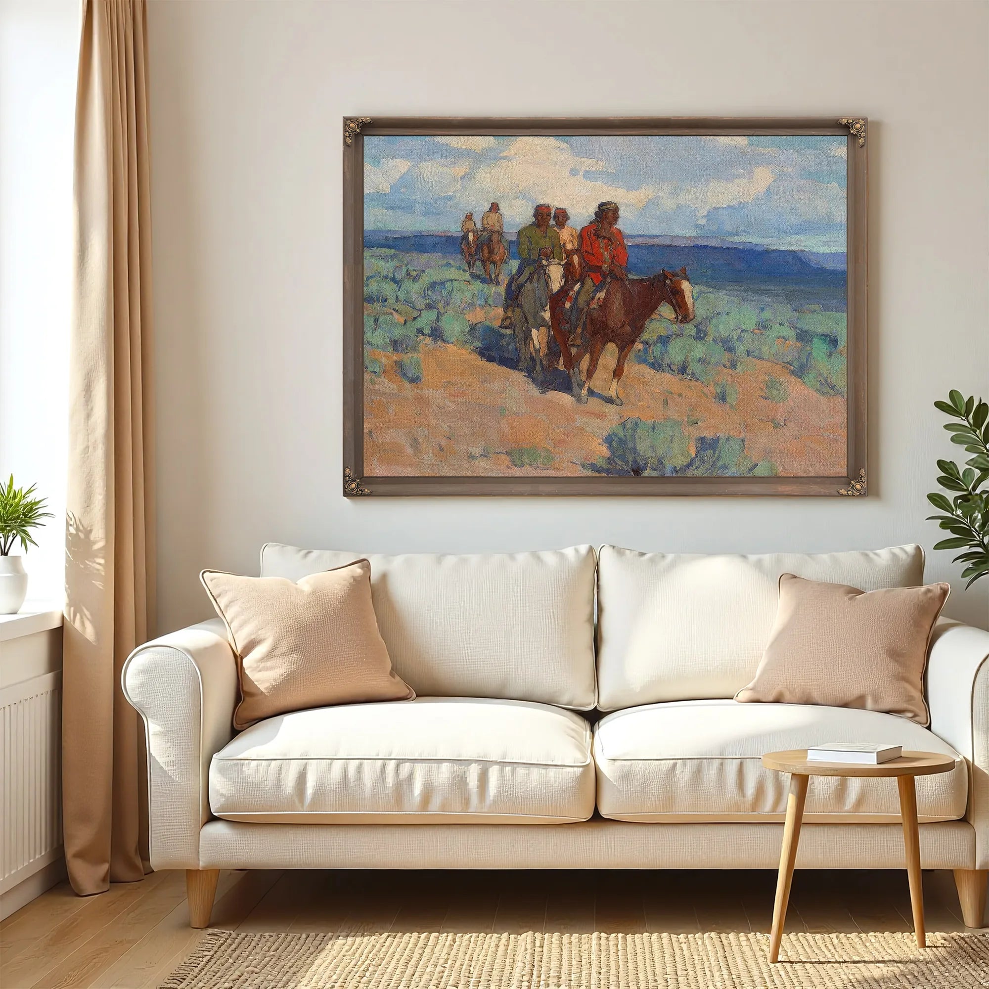 The Navajos By Edgar Payne Fine Art Print