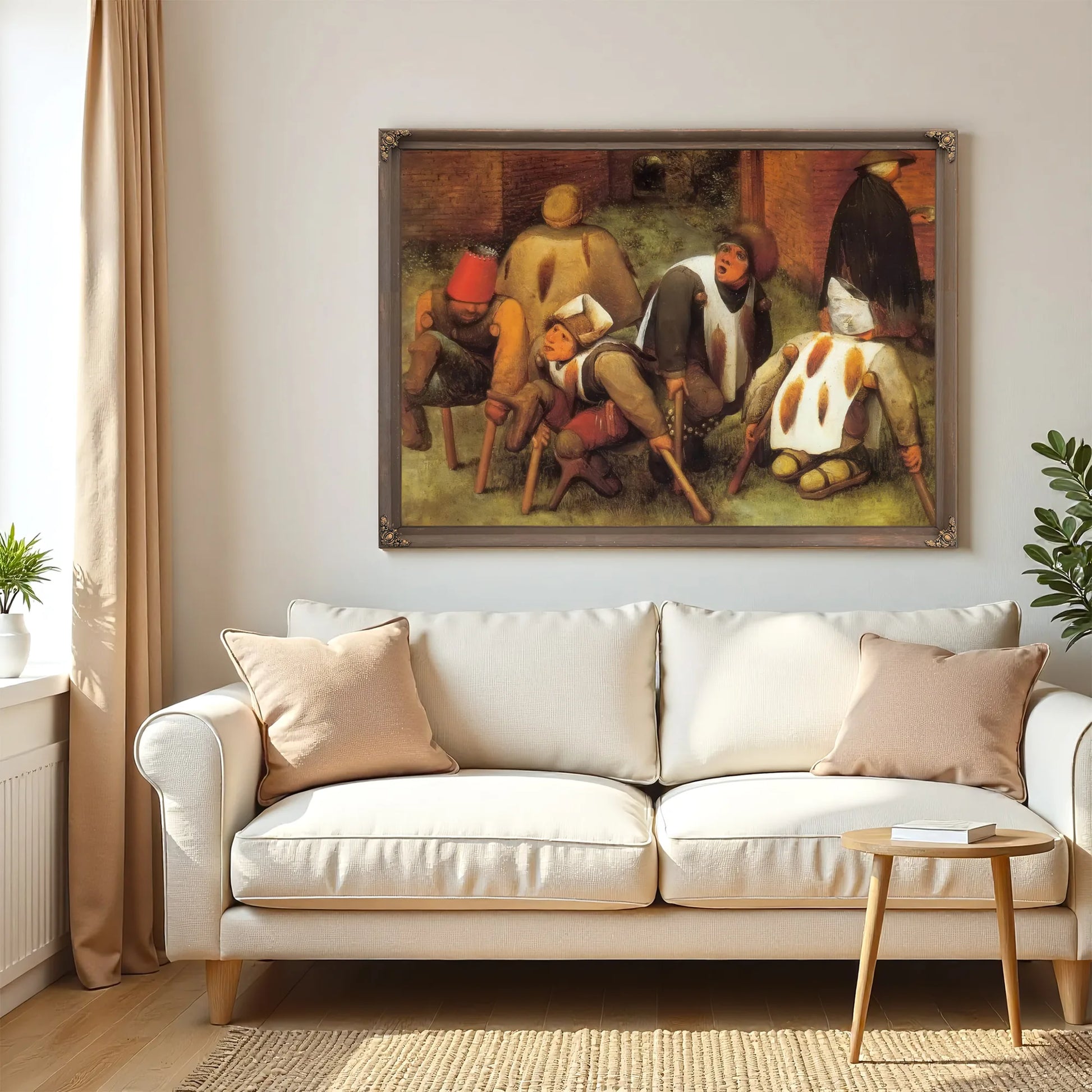 The Cripples 1568 By Pieter Bruegel Fine Art Print