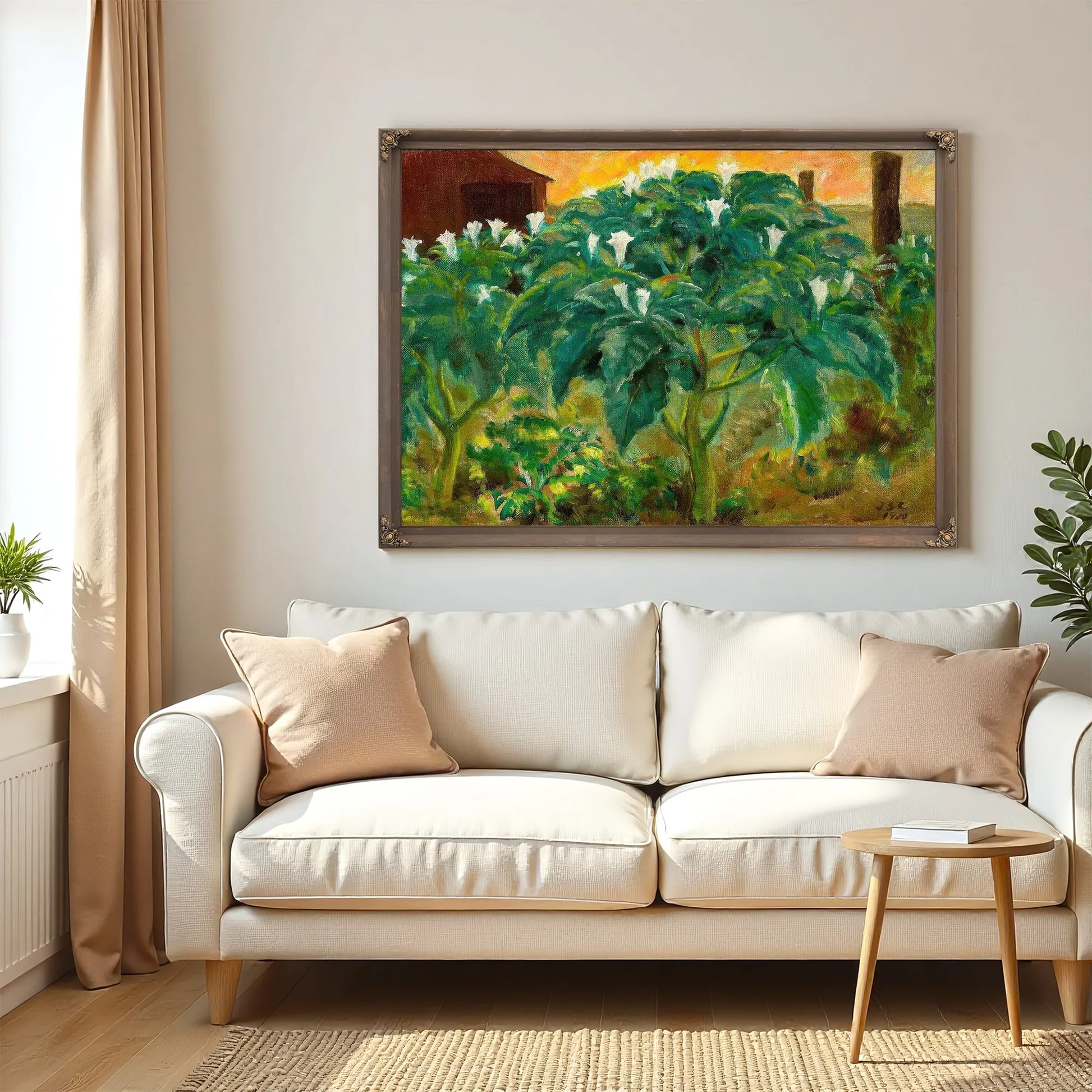 Night Flower By John Steuart Curry Fine Art Print