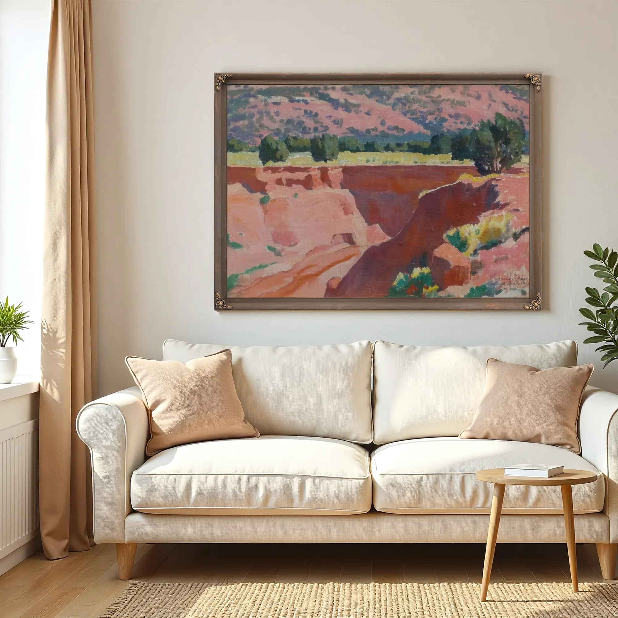 Gorge At Short Creek By Maynard Dixon Fine Art Print