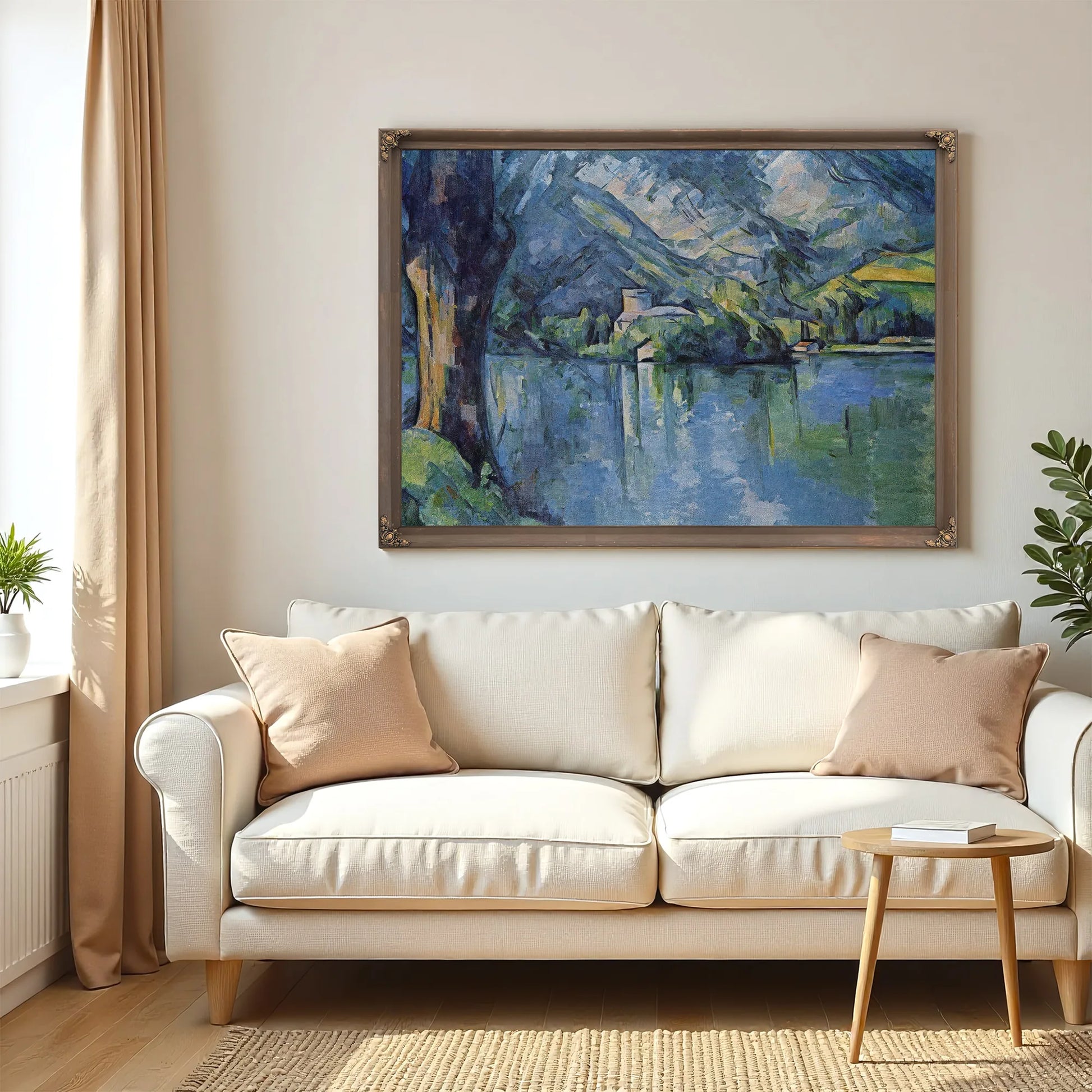 Lac D 2039 Annecy 1896 By Paul Cezanne Fine Art Print