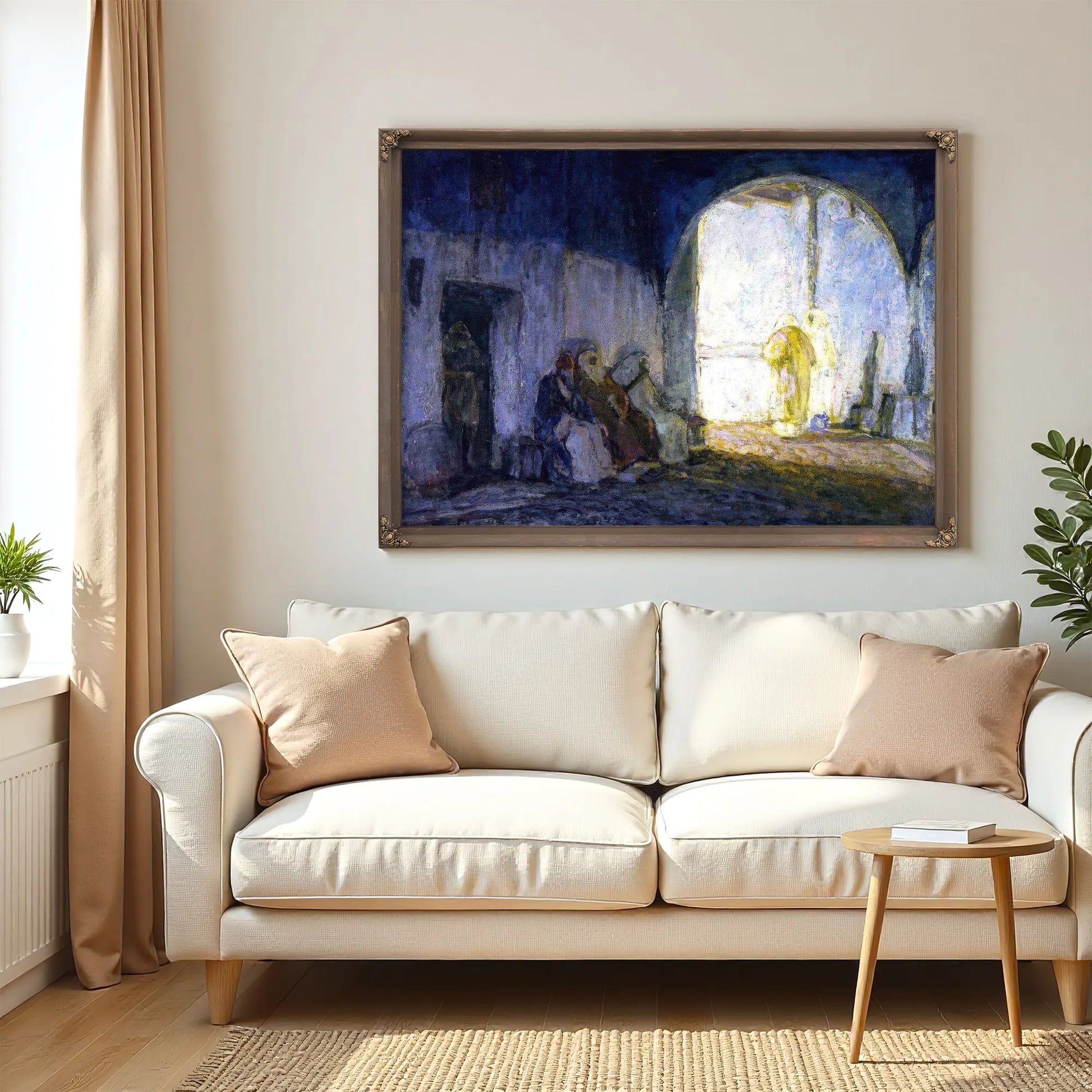 Street Scene, Tangiers By Henry Ossawa Tanner Fine Art Print
