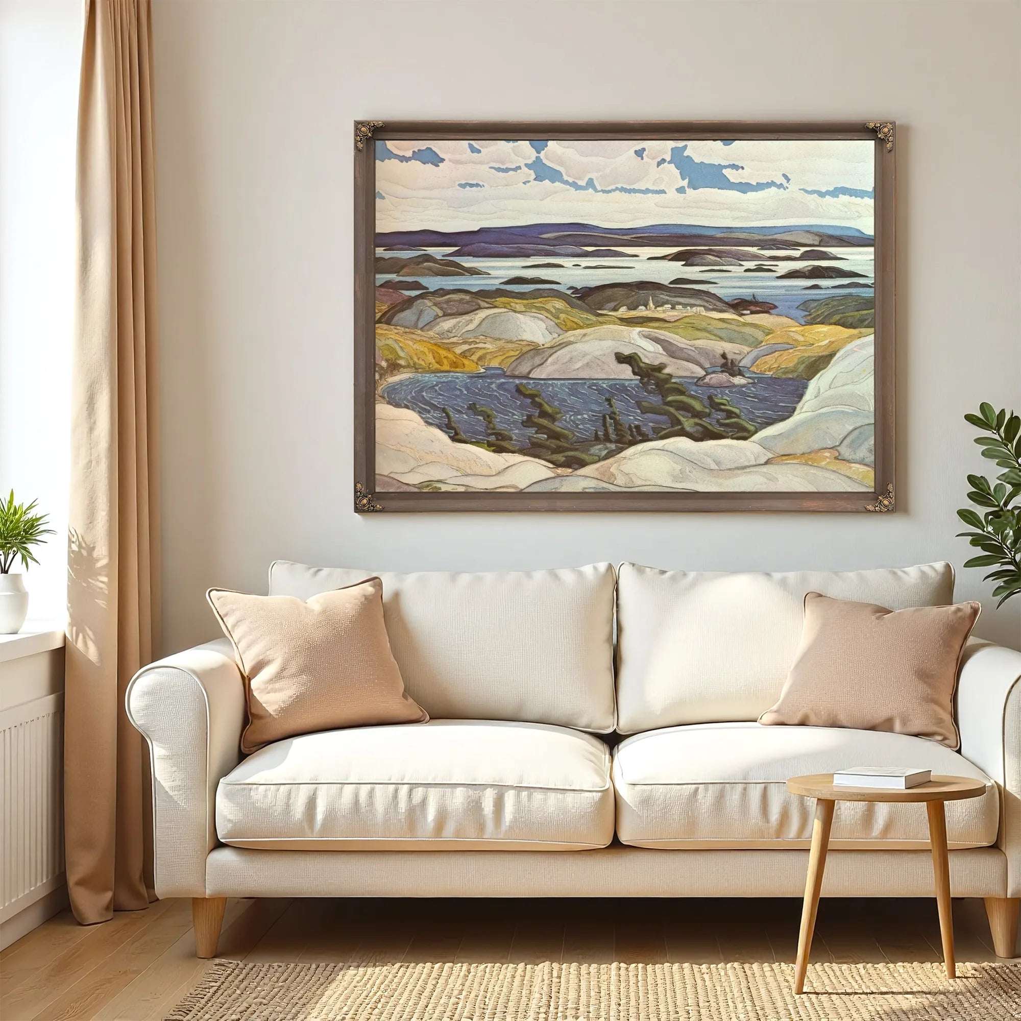 Ba Of Ilsnad By Frank Carmichael Fine Art Print