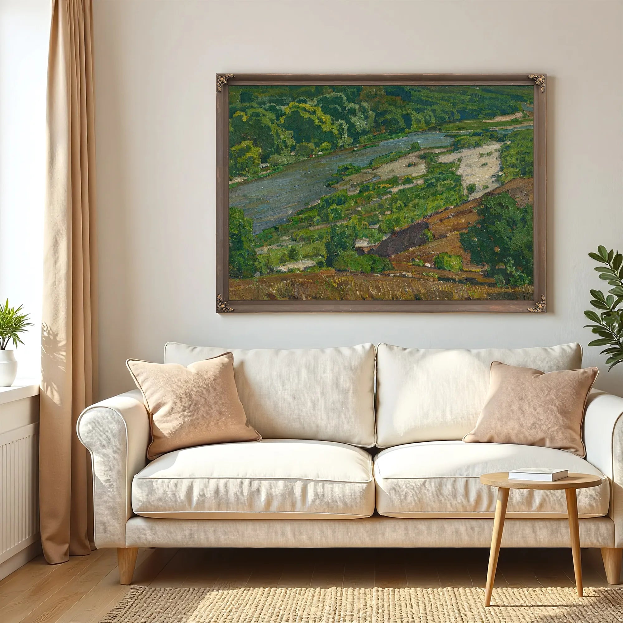 Santa Ana River 1928 By William Wendt Fine Art Print