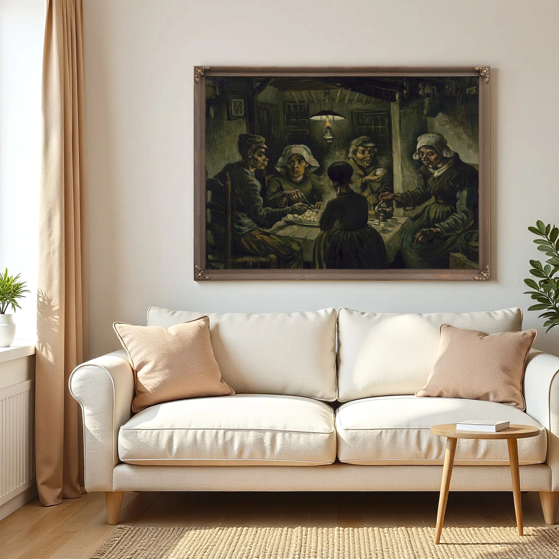 The Potato Eaters By Vincent Van Gogh Fine Art Print