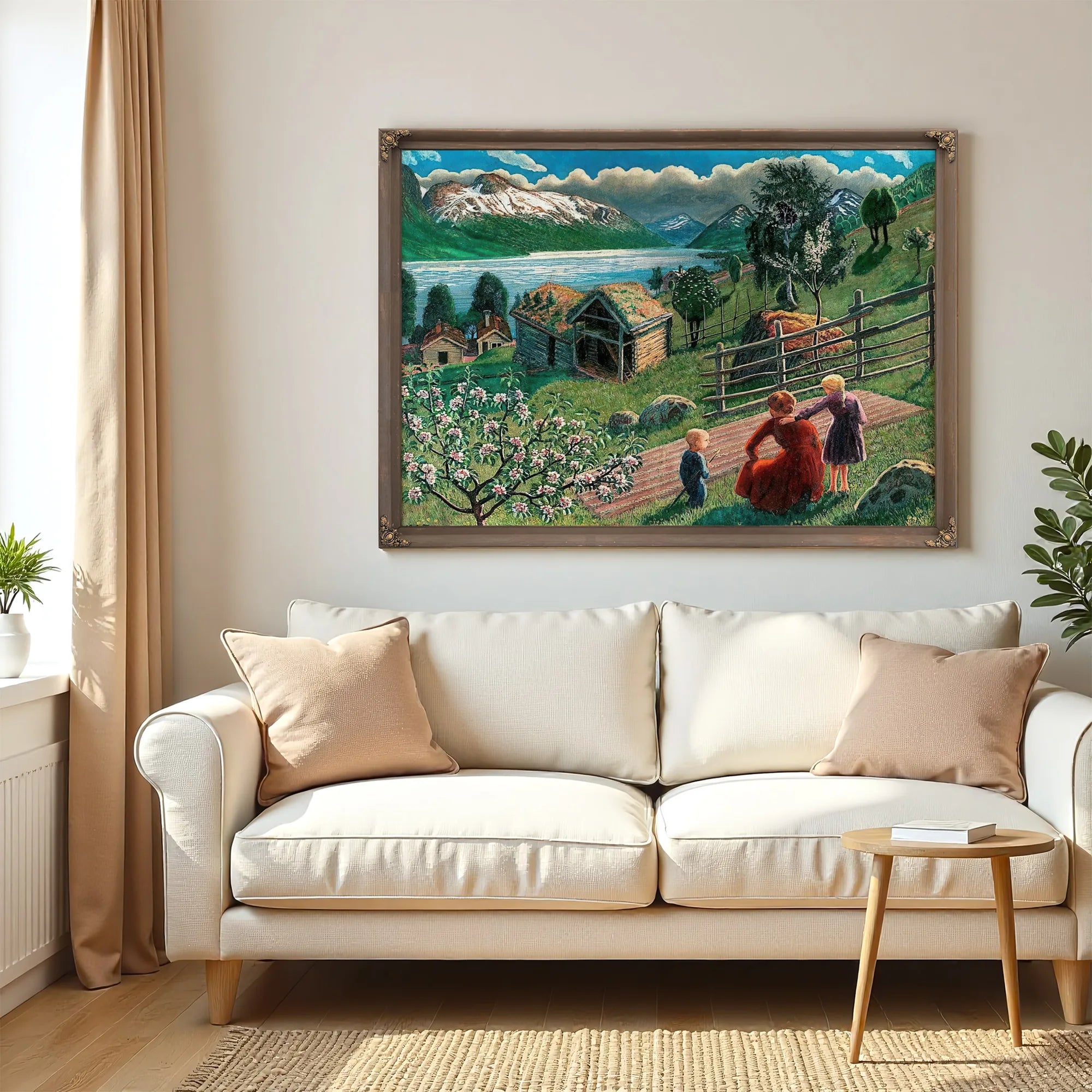 Sandalstrand 2 By Nicolai Astrup Fine Art Print