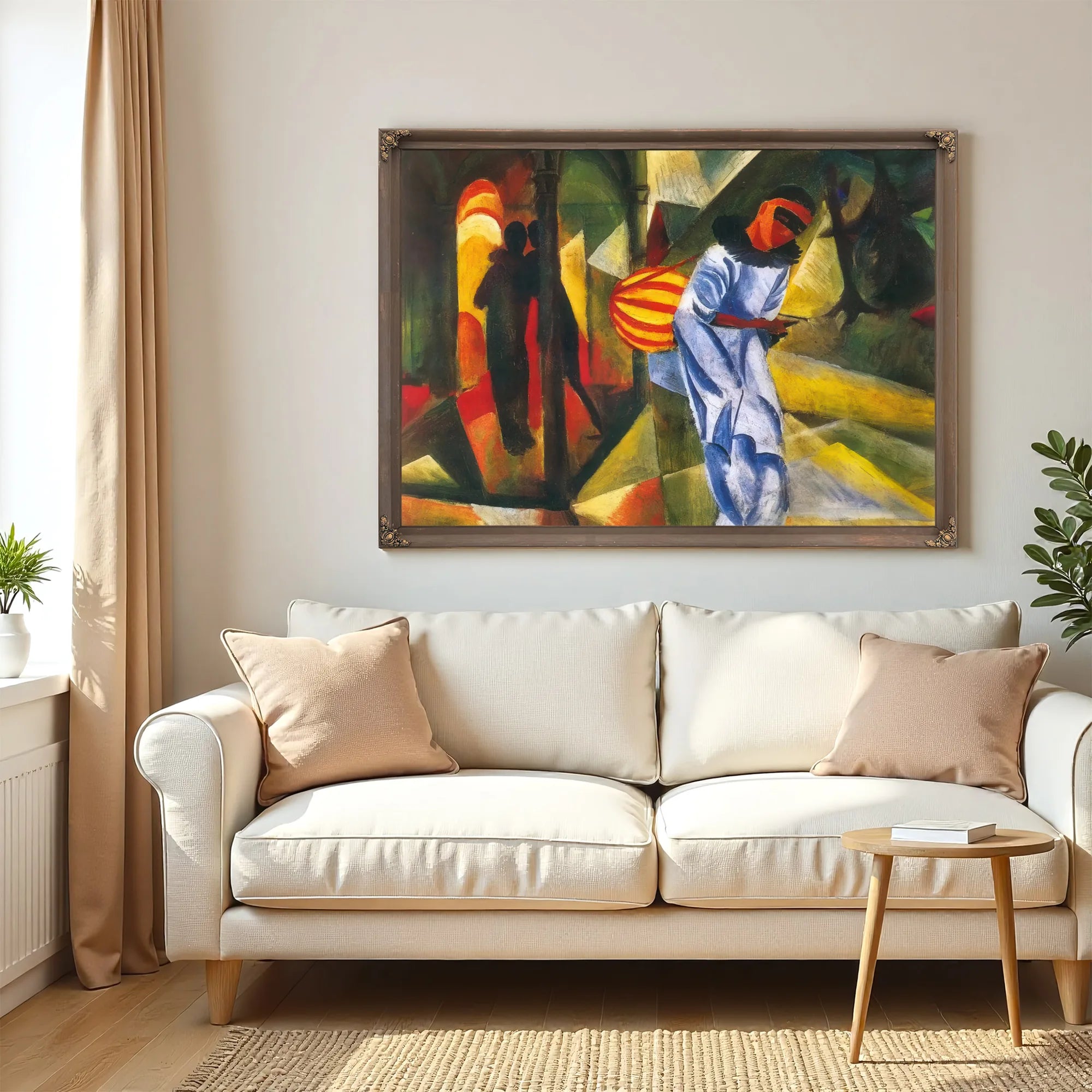 Pierrot By August Macke Fine Art Print
