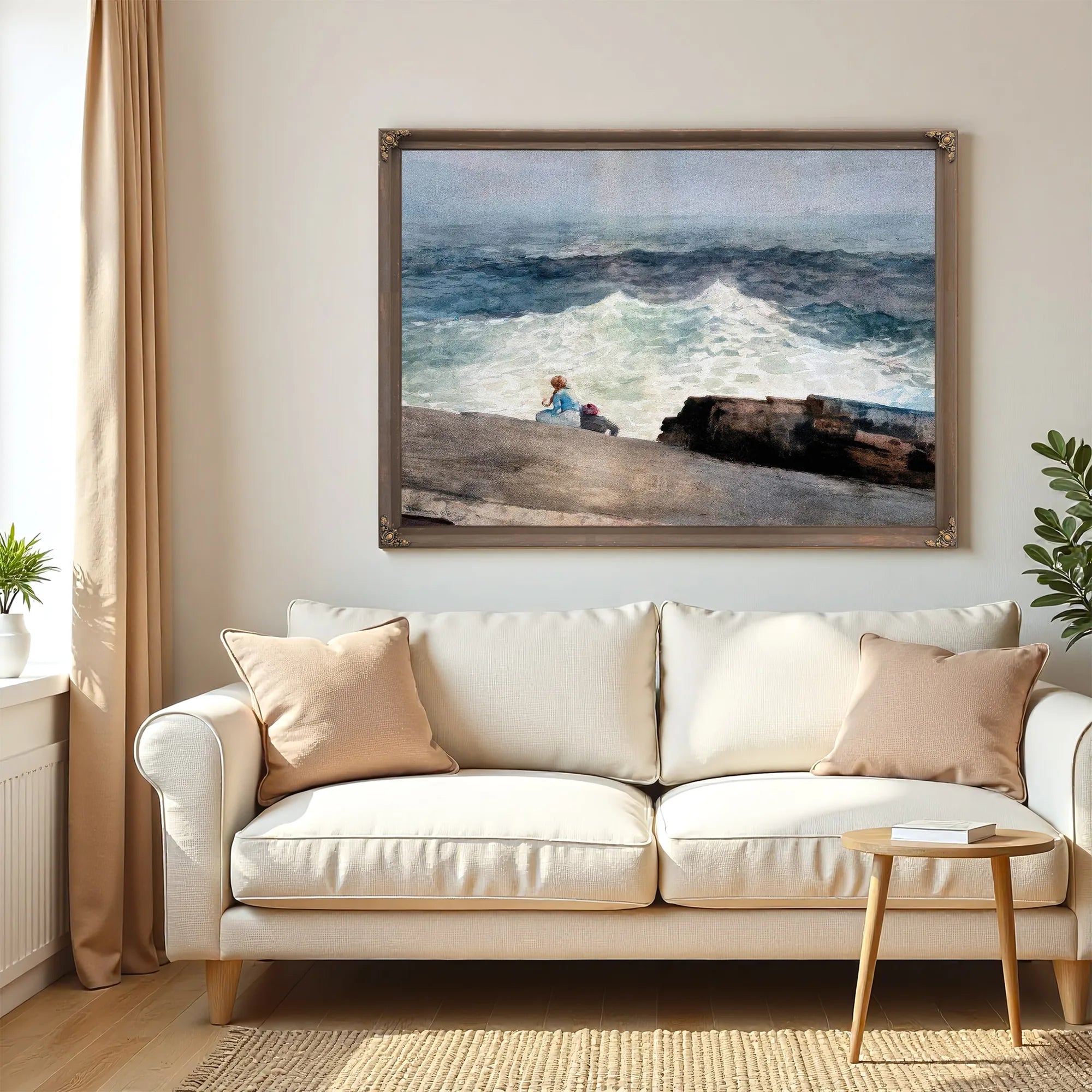The Northeaster By Winslow Homer Fine Art Print
