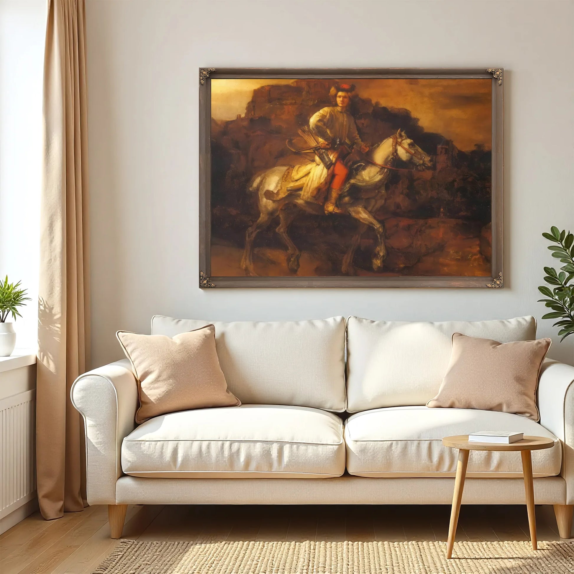 The So Called Polish Rider By Rembrandt Fine Art Print