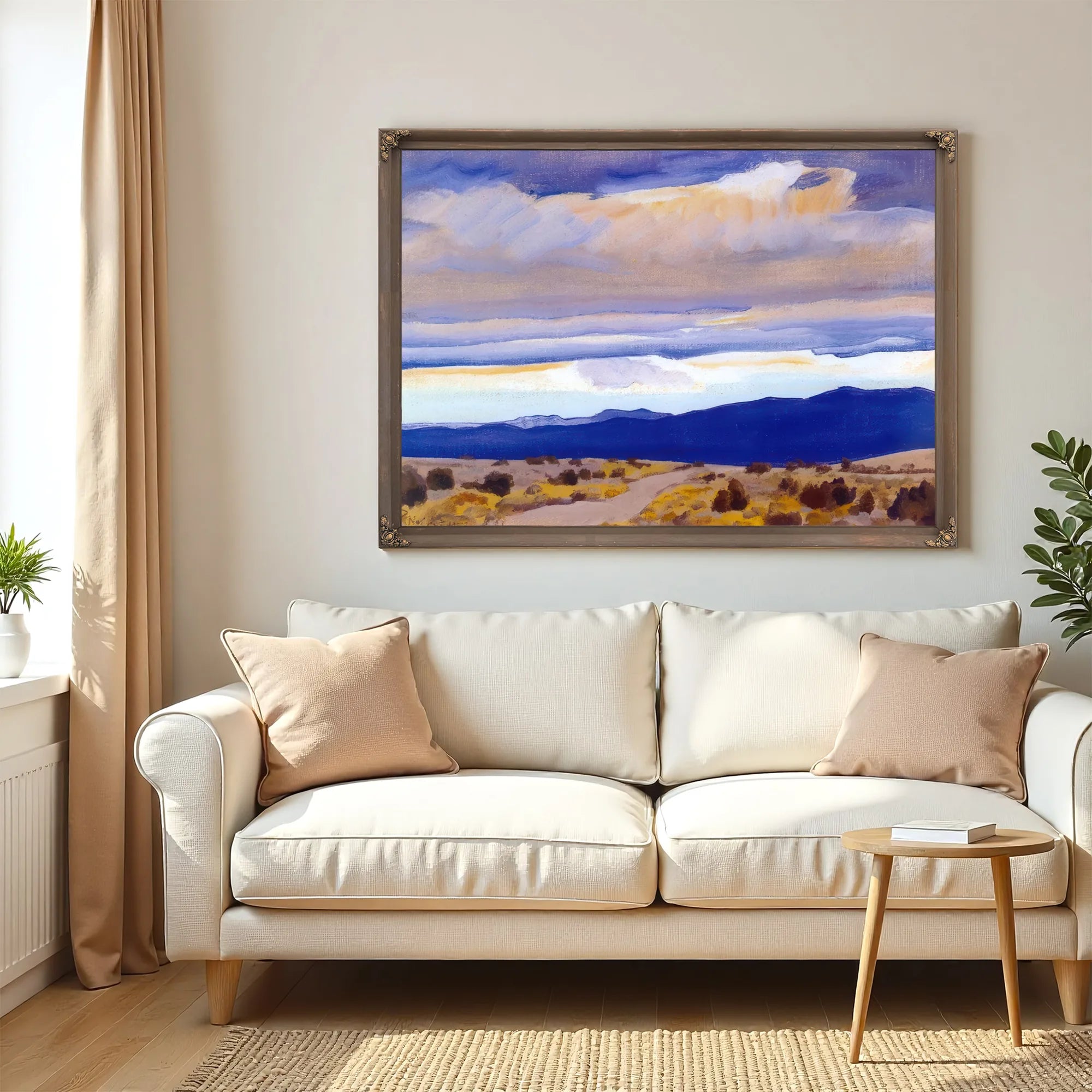 Traveling Storm By Maynard Dixon Fine Art Print