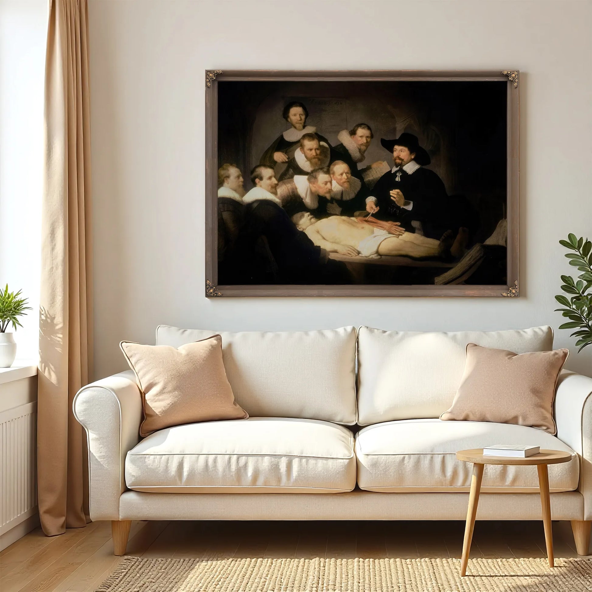 The Anatomy Lesson Of Dr. Nicolaes Tulp By Rembrandt Fine Art Print