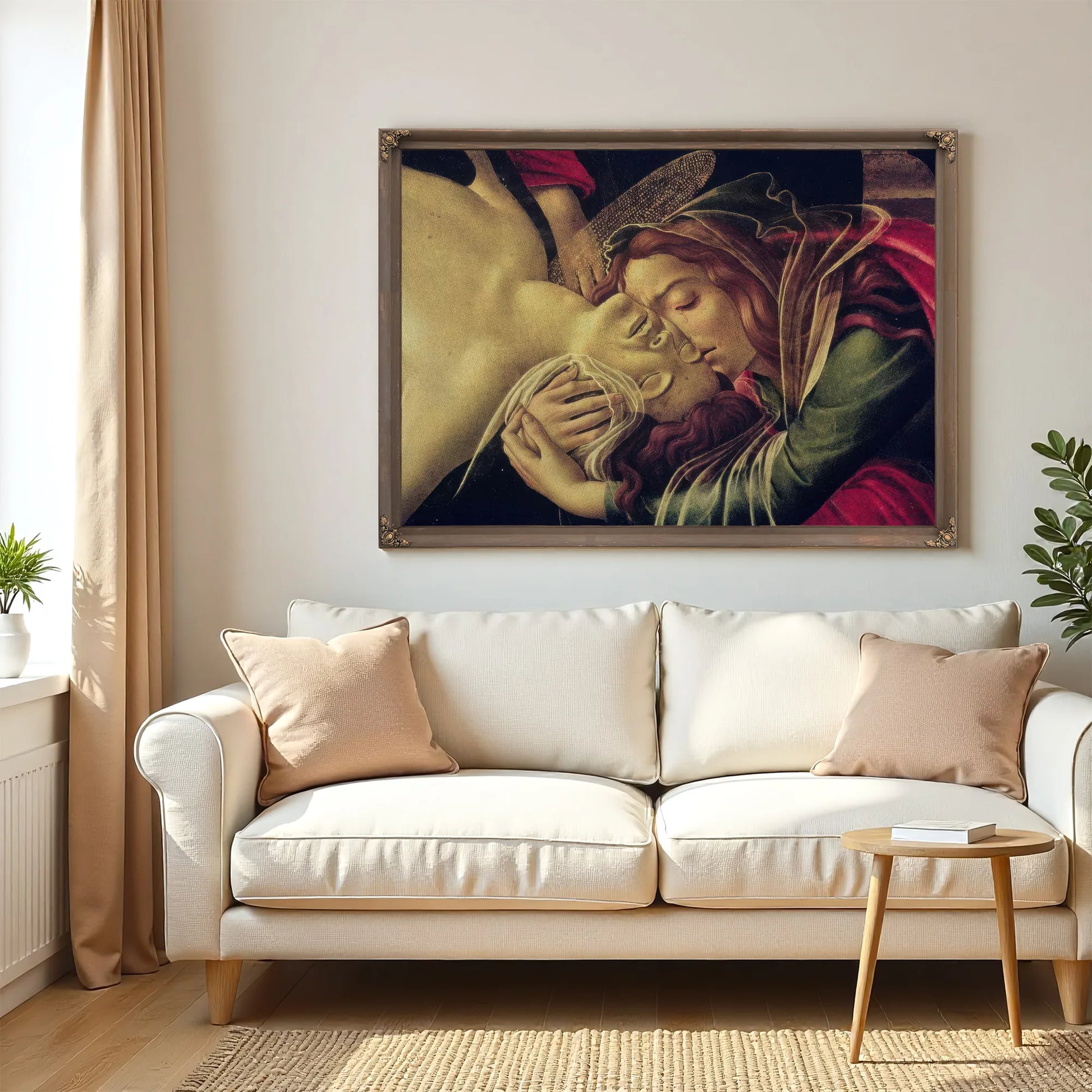 Detail Of The Lamentation Of Christ By Sandro Botticelli Fine Art Print