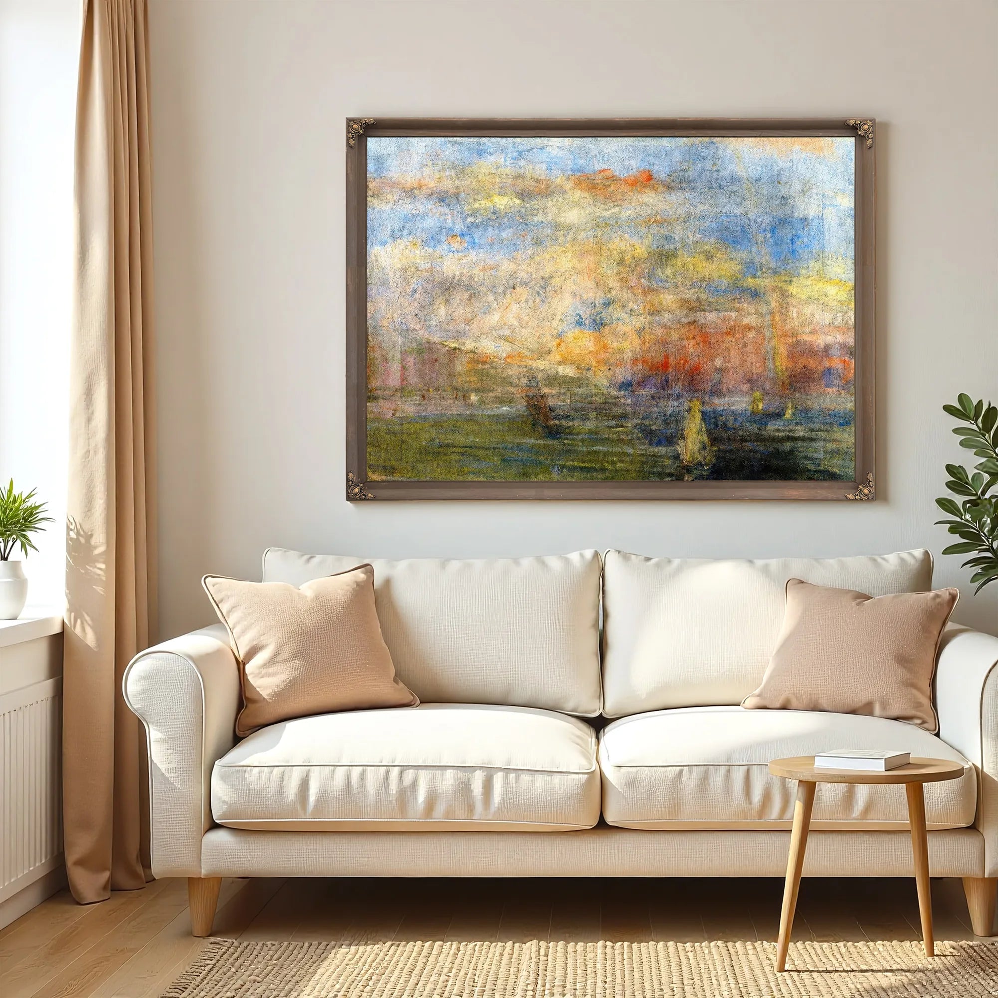 The Rainbow By James Ensor Fine Art Print