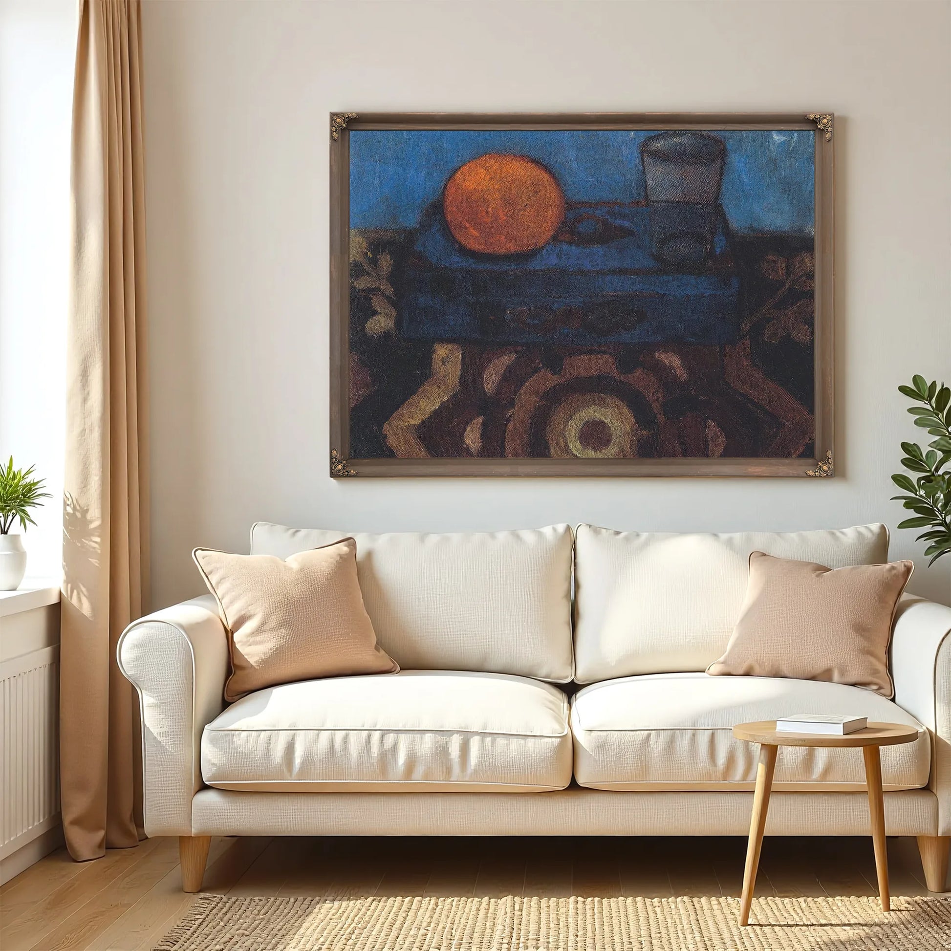 Still Life With Blue Box By Paula Modersohn Becker Fine Art Print