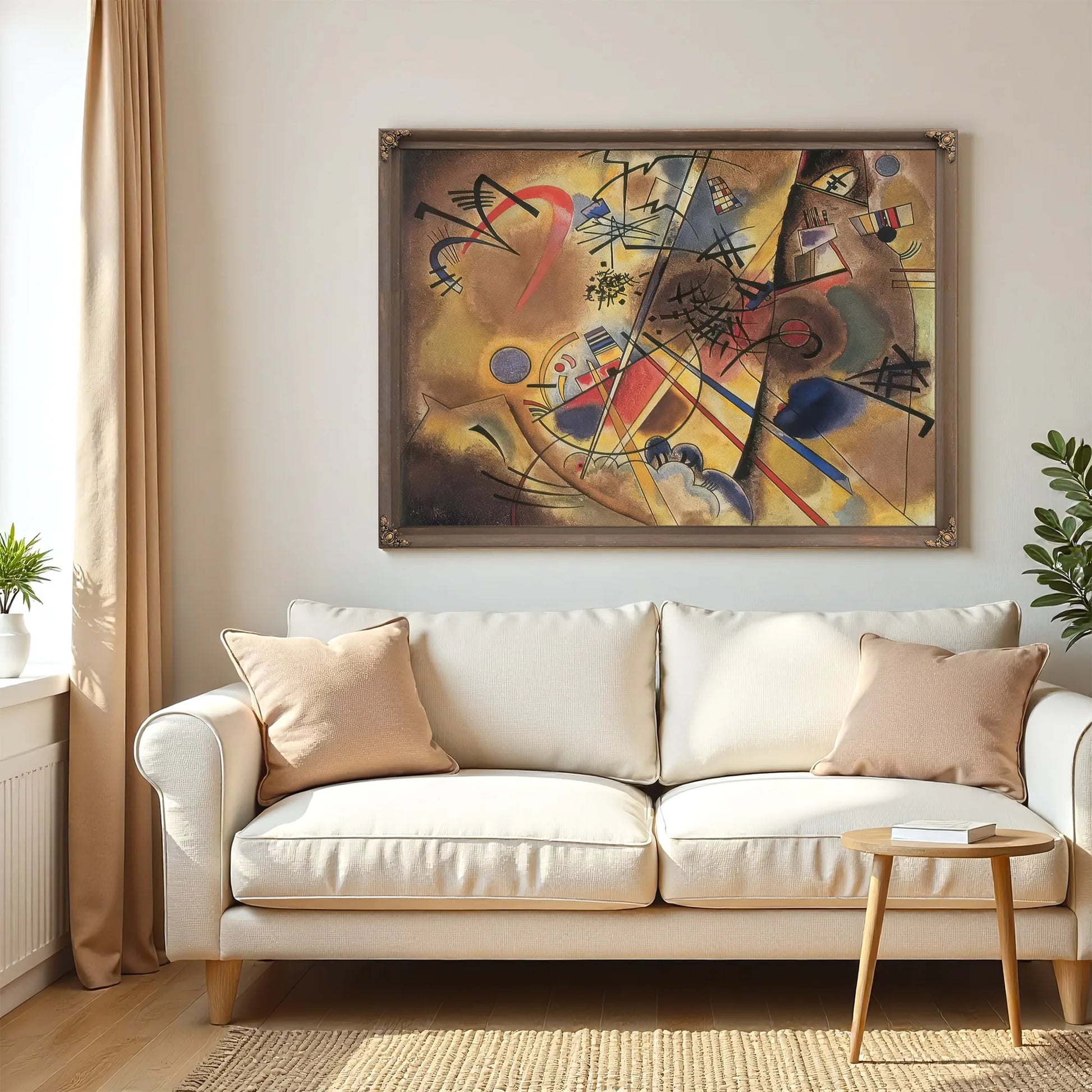 Small Dream In Red 1925 By Wassily Kandinsky Fine Art Print