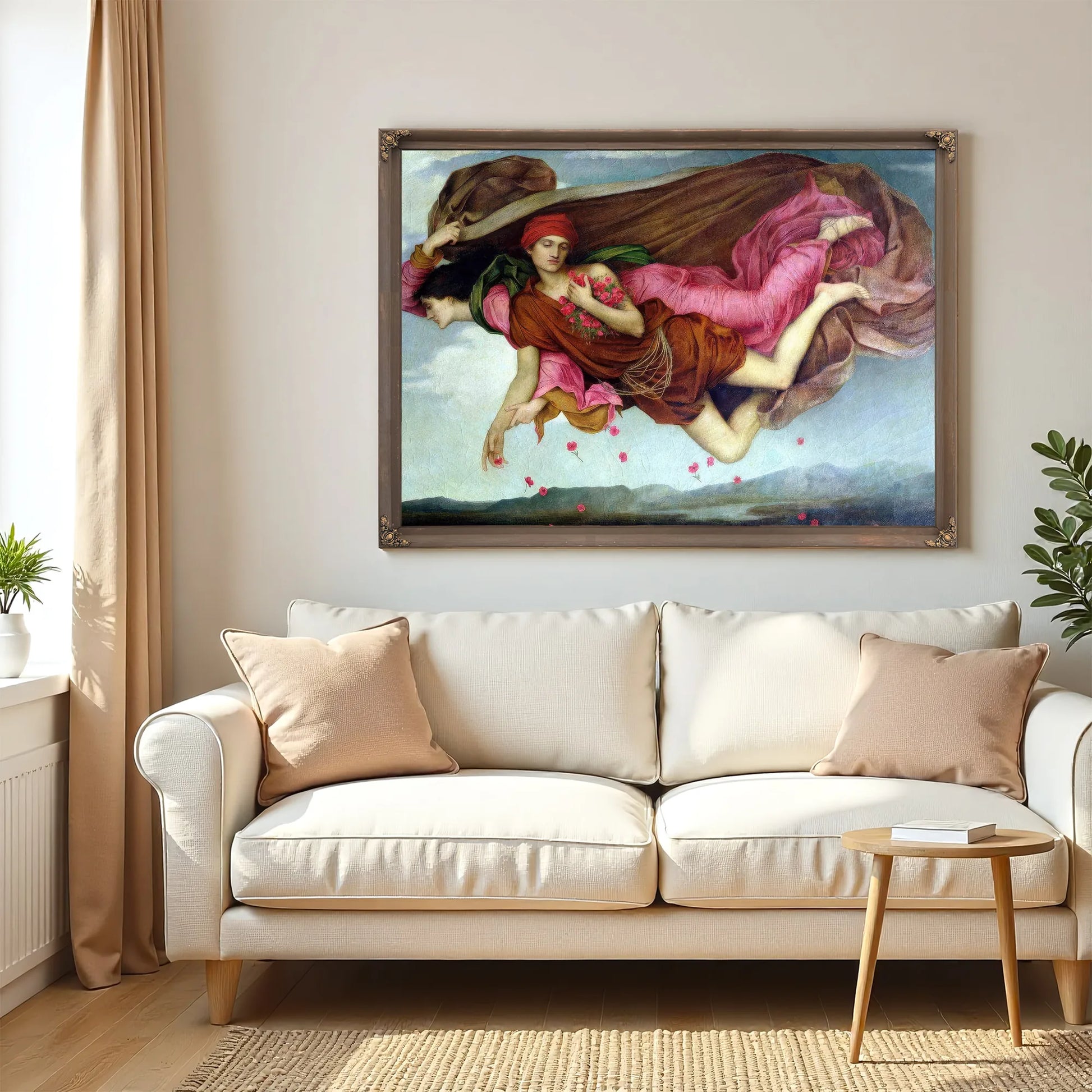 Night And Sleep 1878 By Evelyn De Morgan Fine Art Print