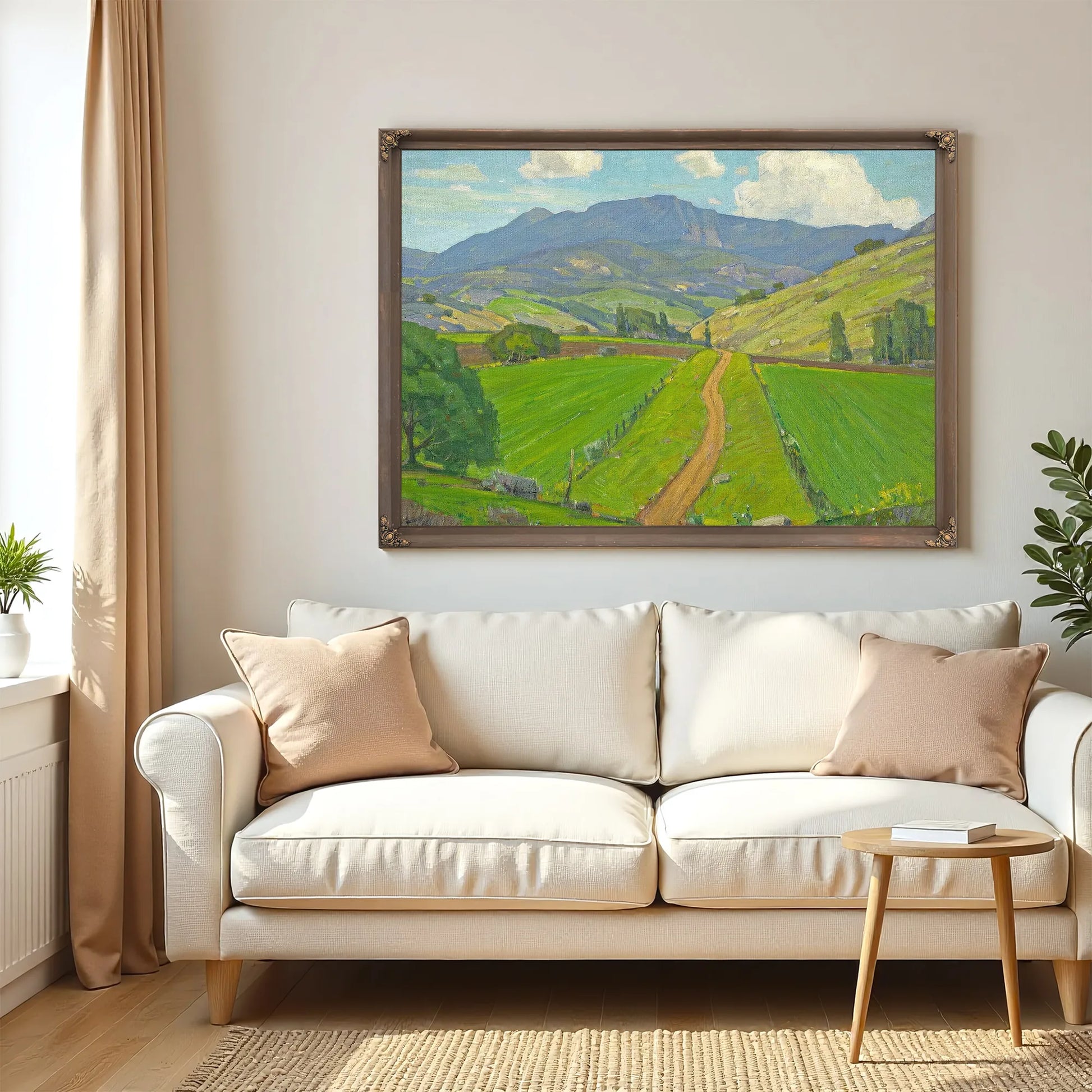 A Trickle Of Road By William Wendt Fine Art Print