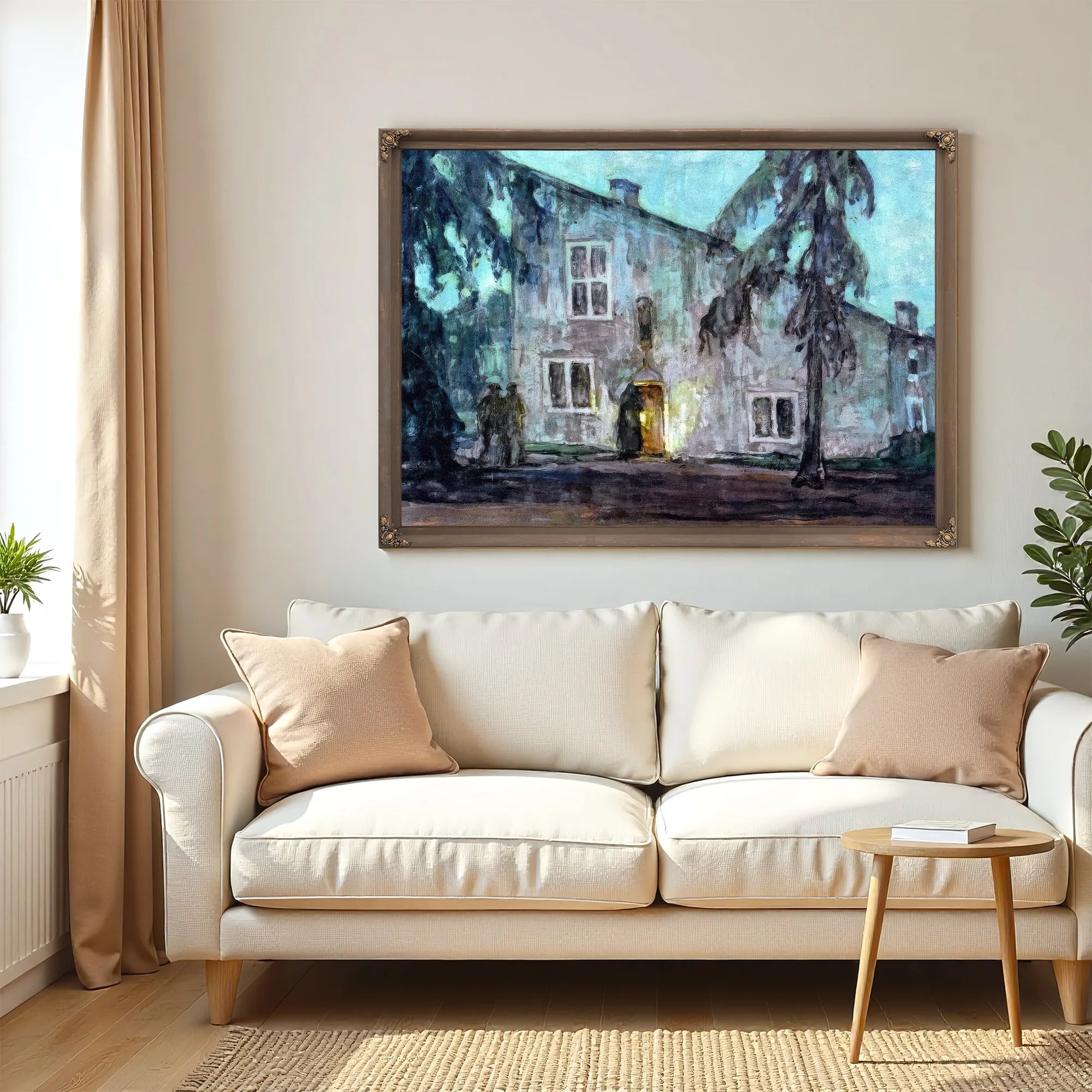The House Of Joan Of Arc (Domremy) By Henry Ossawa Tanner Fine Art Print
