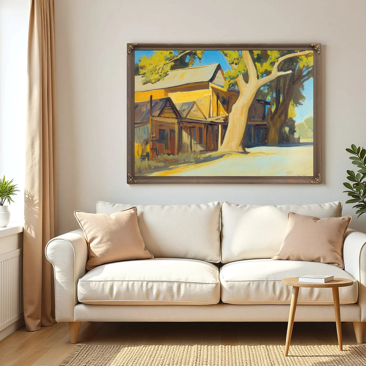 Old Chinatown By Maynard Dixon Fine Art Print