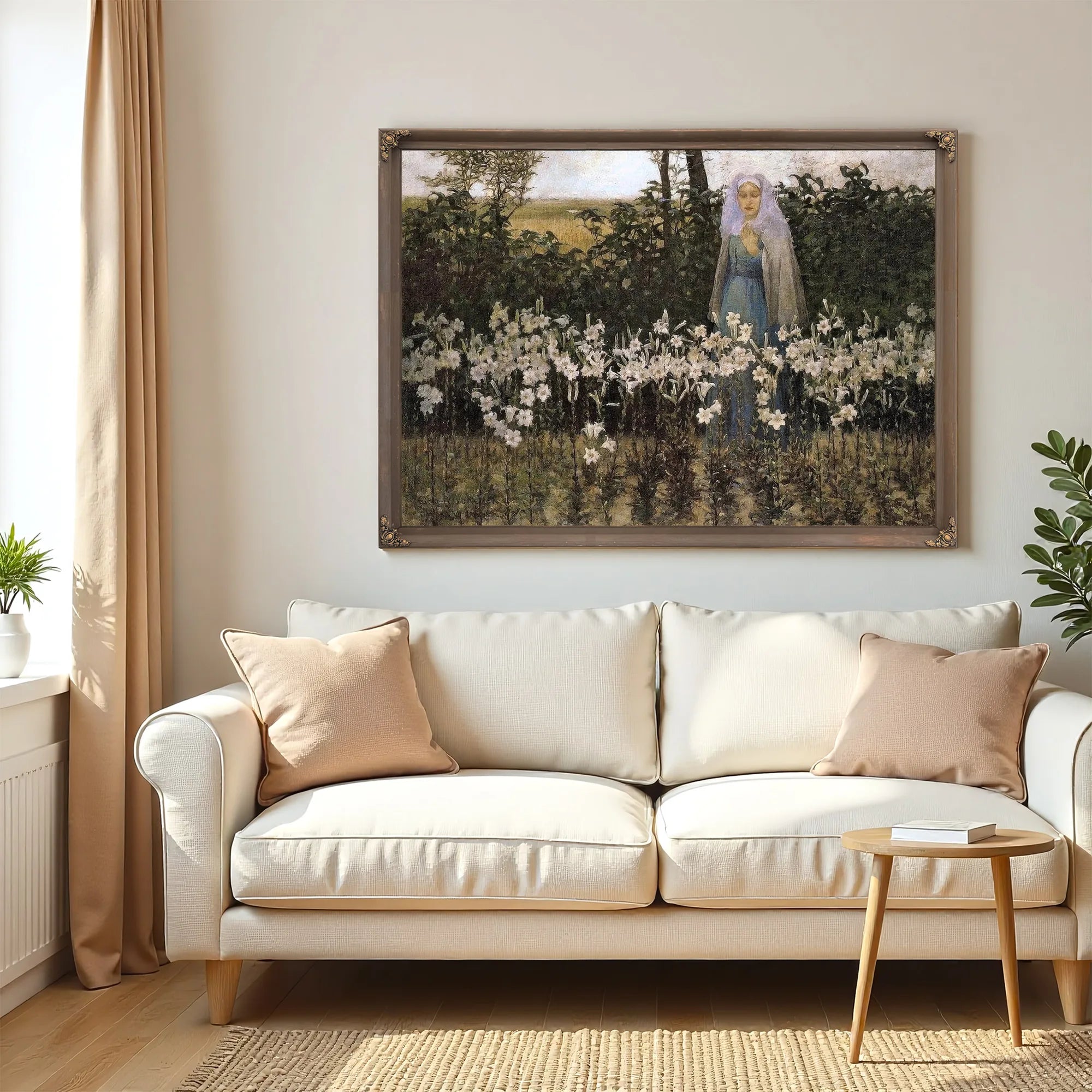 Annunciation by George Hitchcock Fine Art Print