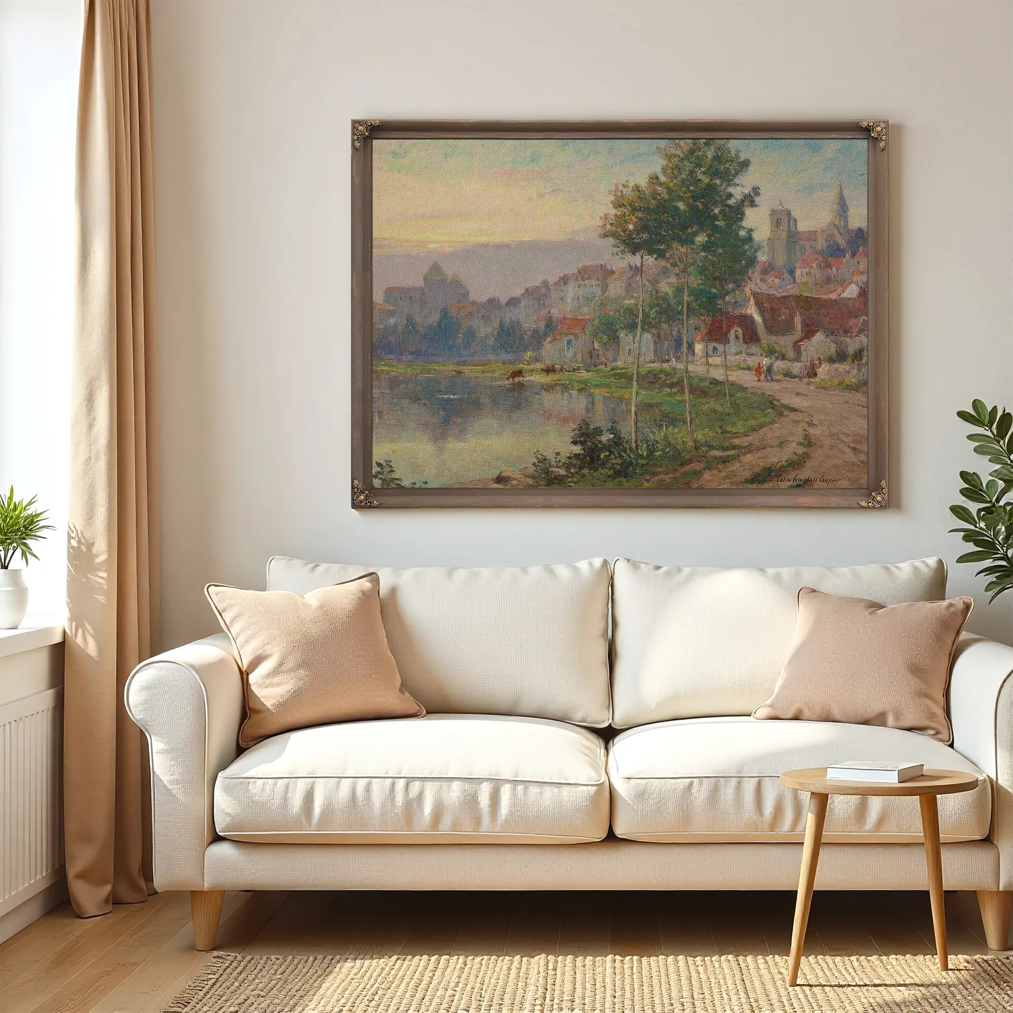 Normandie By Colin Campbell Cooper Fine Art Print