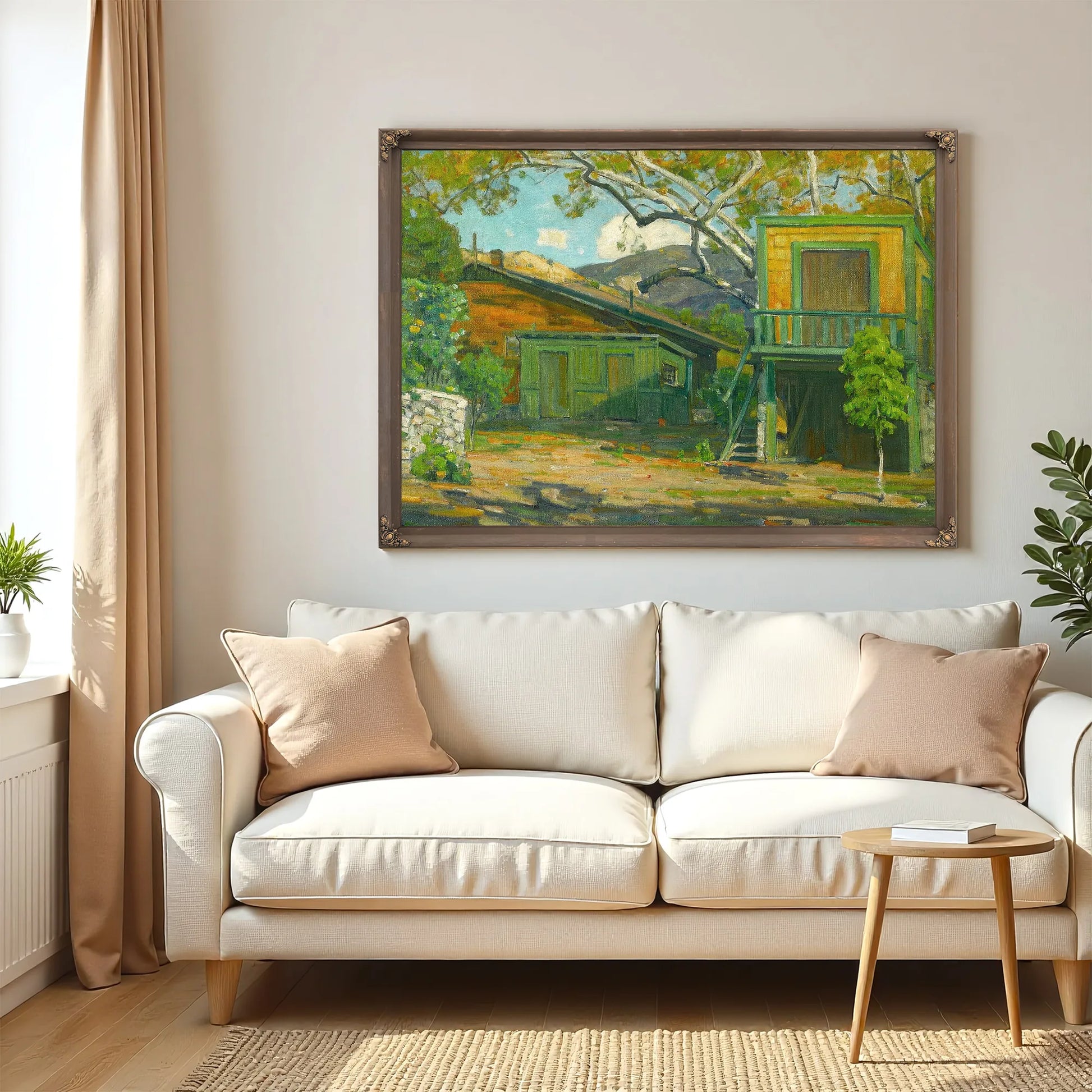 Canyon Cottage 1940 By William Wendt Fine Art Print