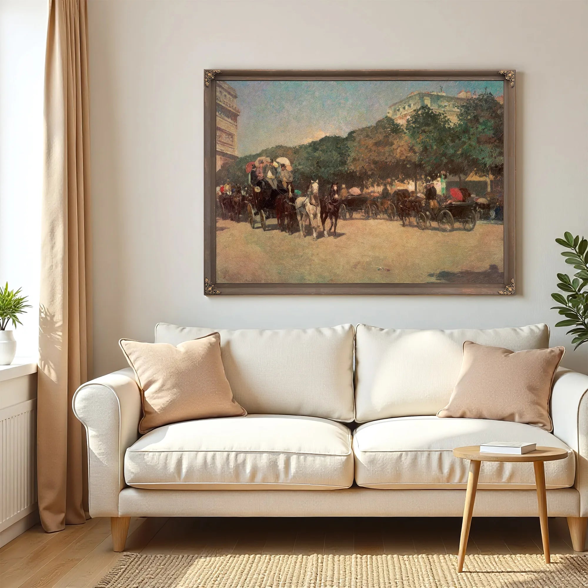 Grand Prix Day By Childe Hassam Fine Art Print